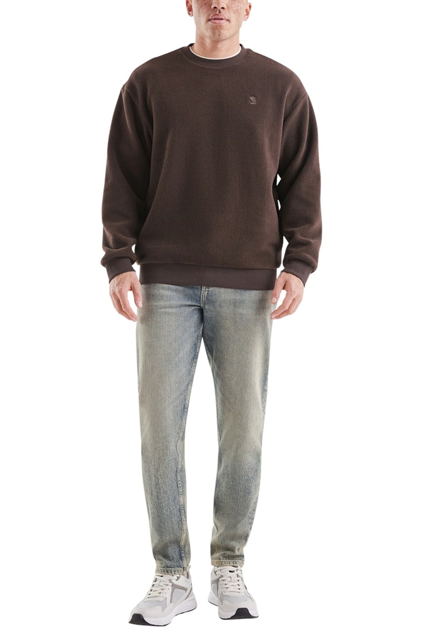 S.OLIVER-QS SWEATSHIRTS BROWN-DARK 1