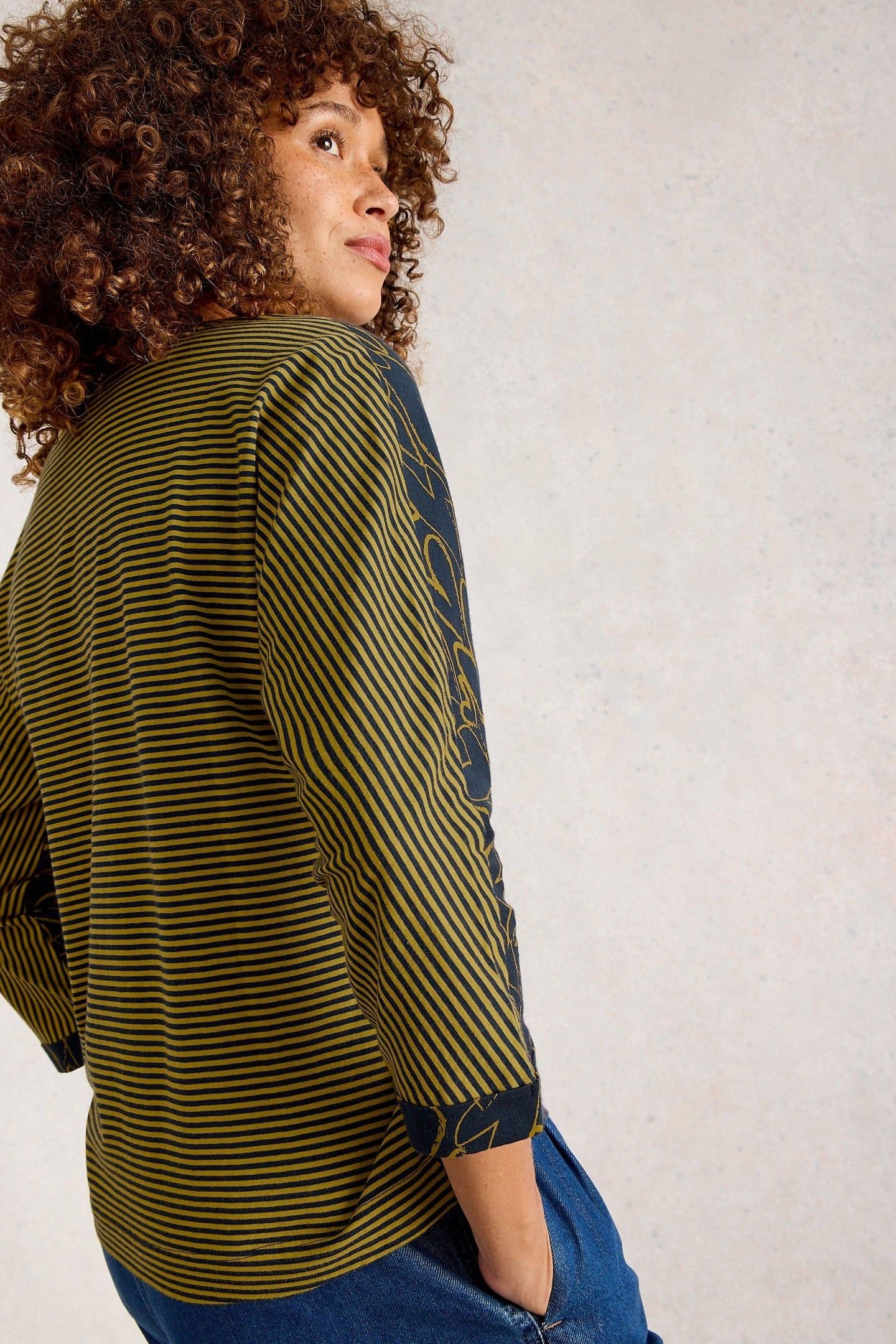 DEMI DOLMAN TOP NAVY MULTI 2