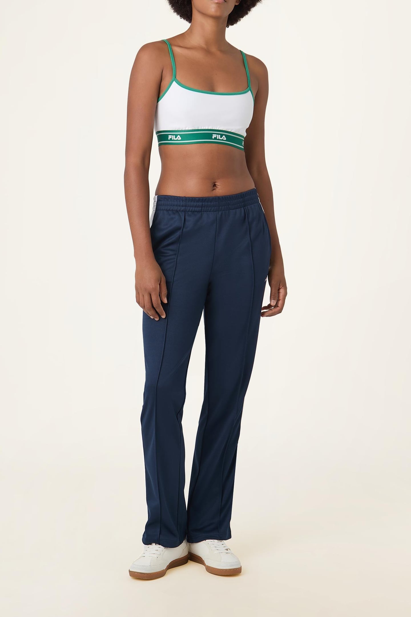 CANDELO TAPED SPAGHETTI BRA TOP BRIGHT WHITE 2