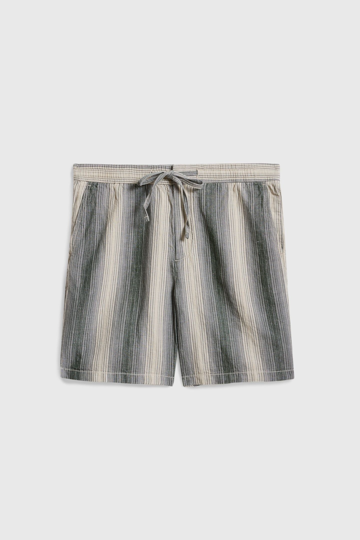 DAVID DRAW STRING SHORTS WITH BACK PATCH MOSS 2