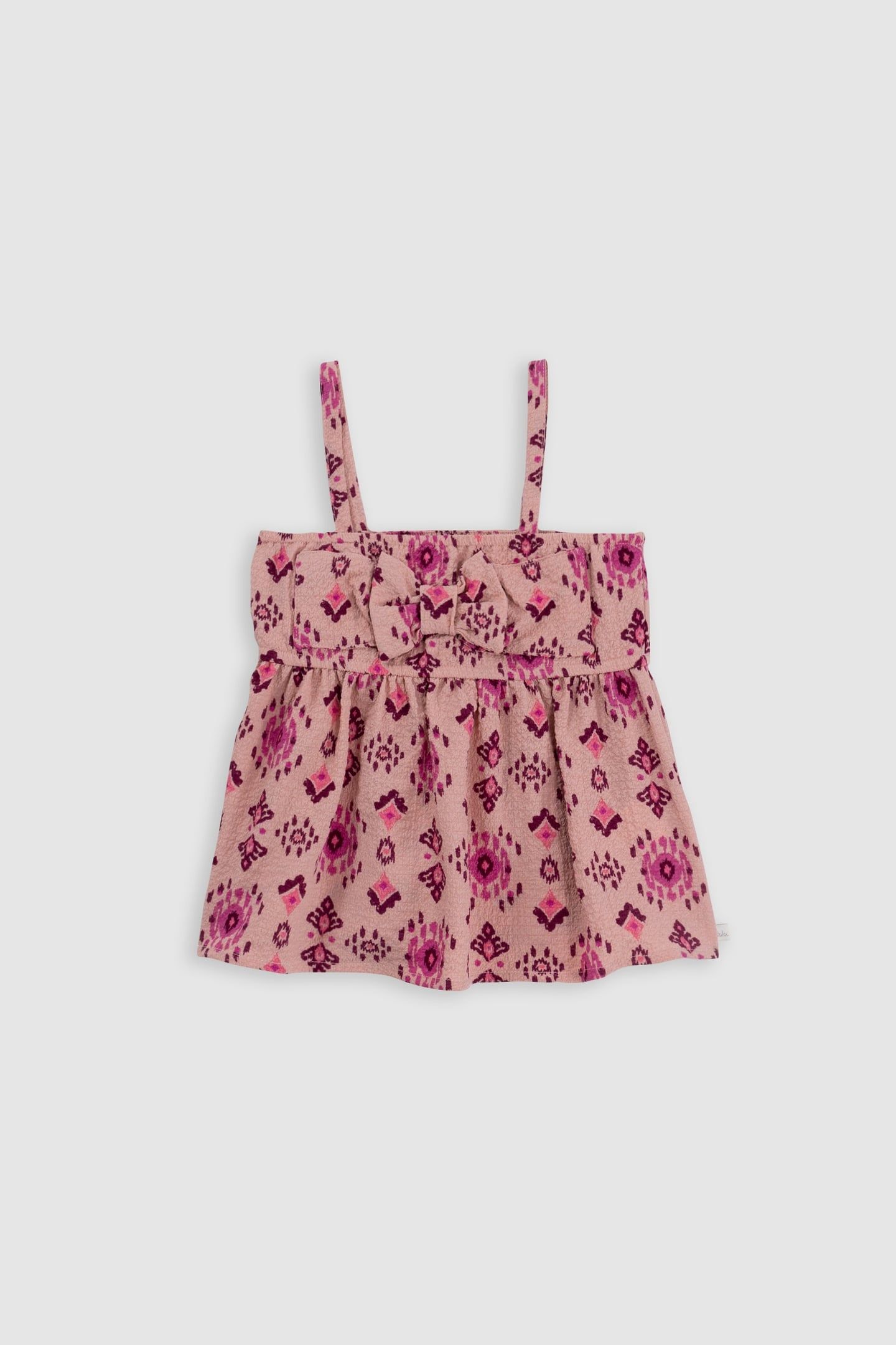 PINK ETHNIC PRINT MAXI CAMISOLE 1