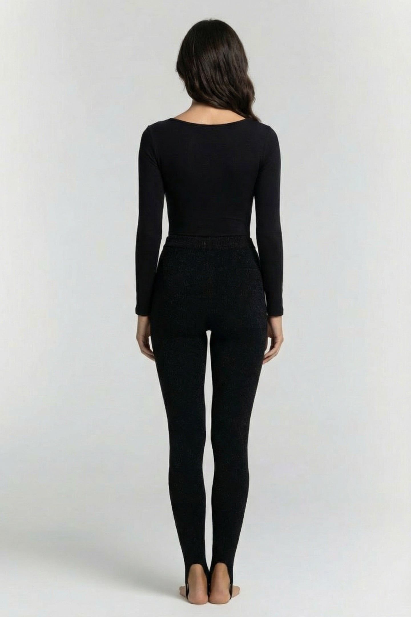 MAJIRI TROUSER BLACK/BLACK LUREX 2