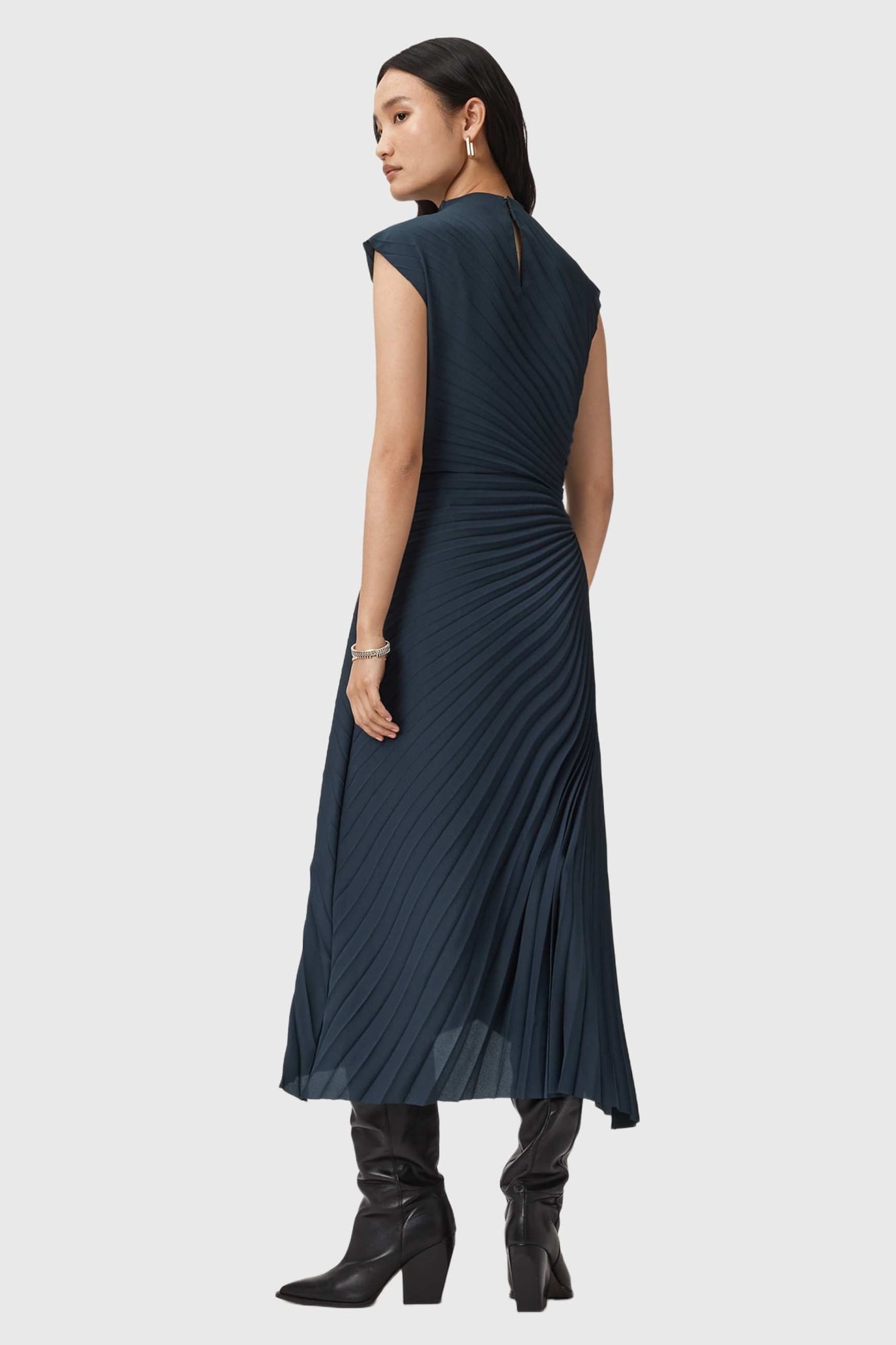 RAYANNA DRESS COLLEGIATE BLUE 4