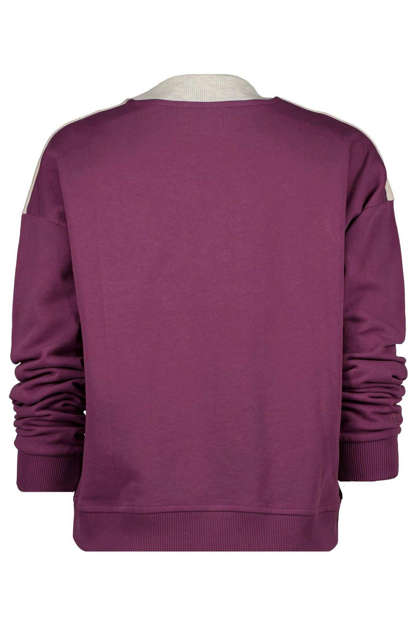 NADIA LONG SLEEVE AUBERGINE RED 5