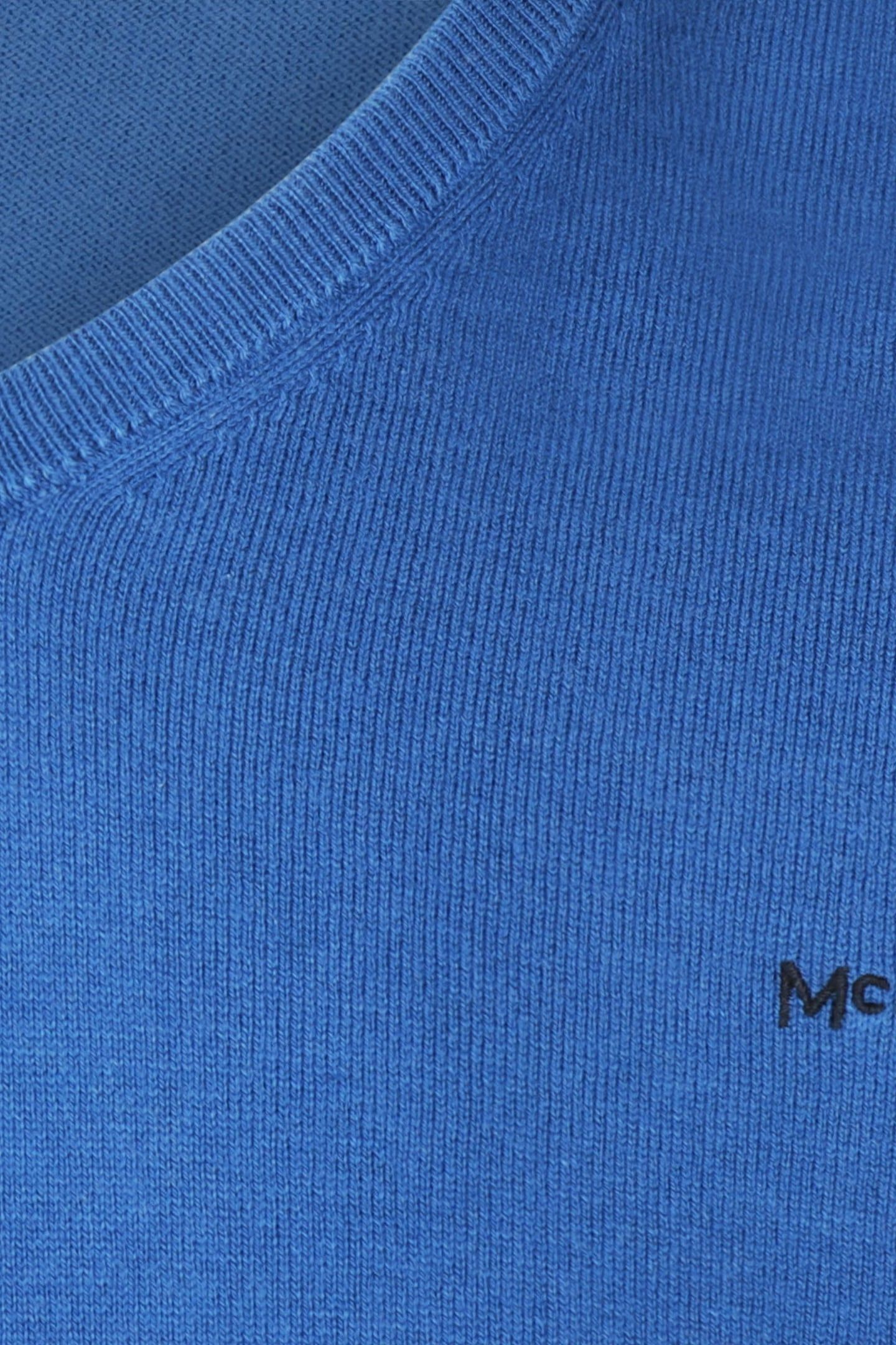 V-NECK SWEATER KOBALT 7