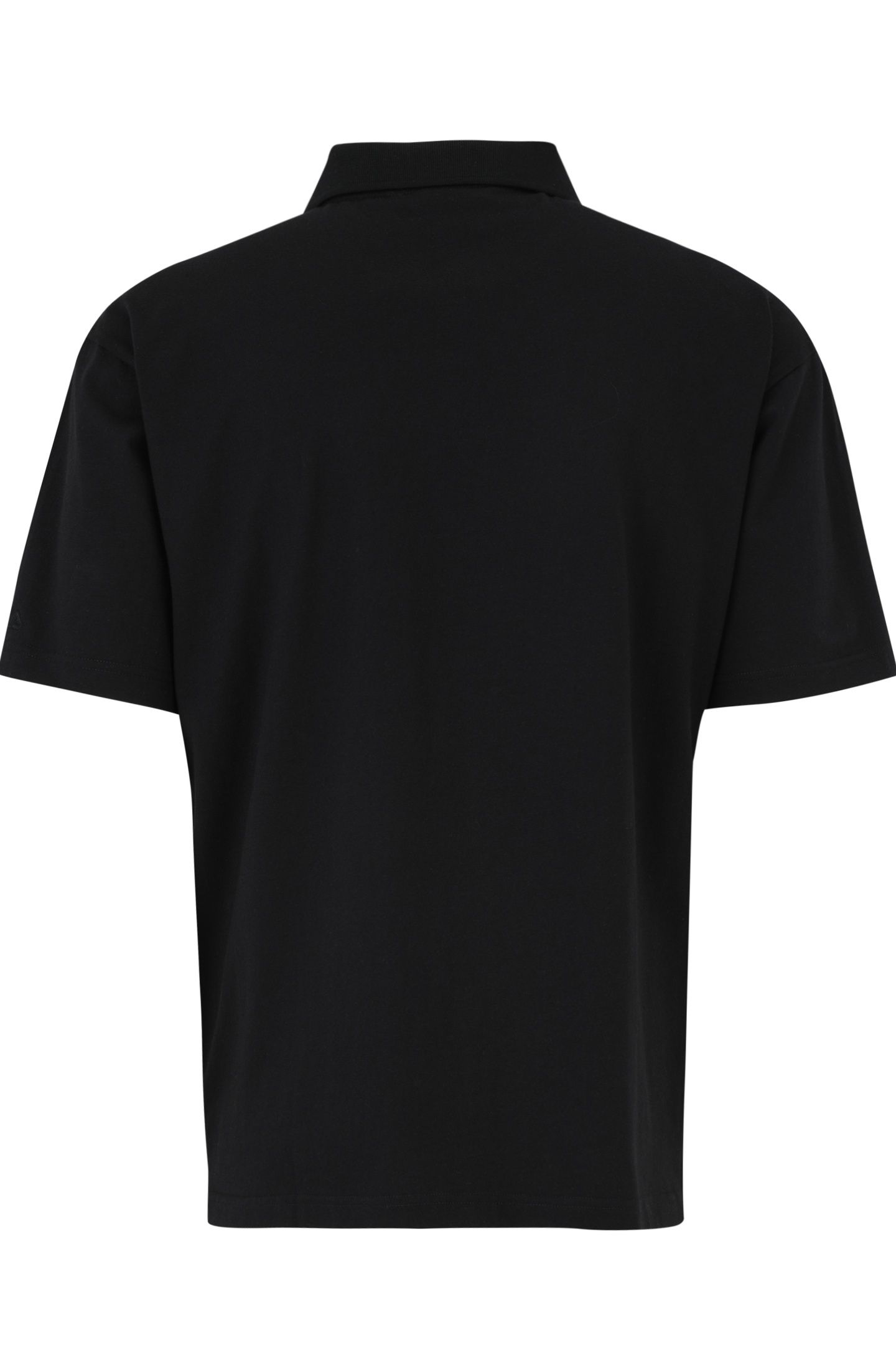 UNISEX BURFORD LOOSE POLO BLACK 6