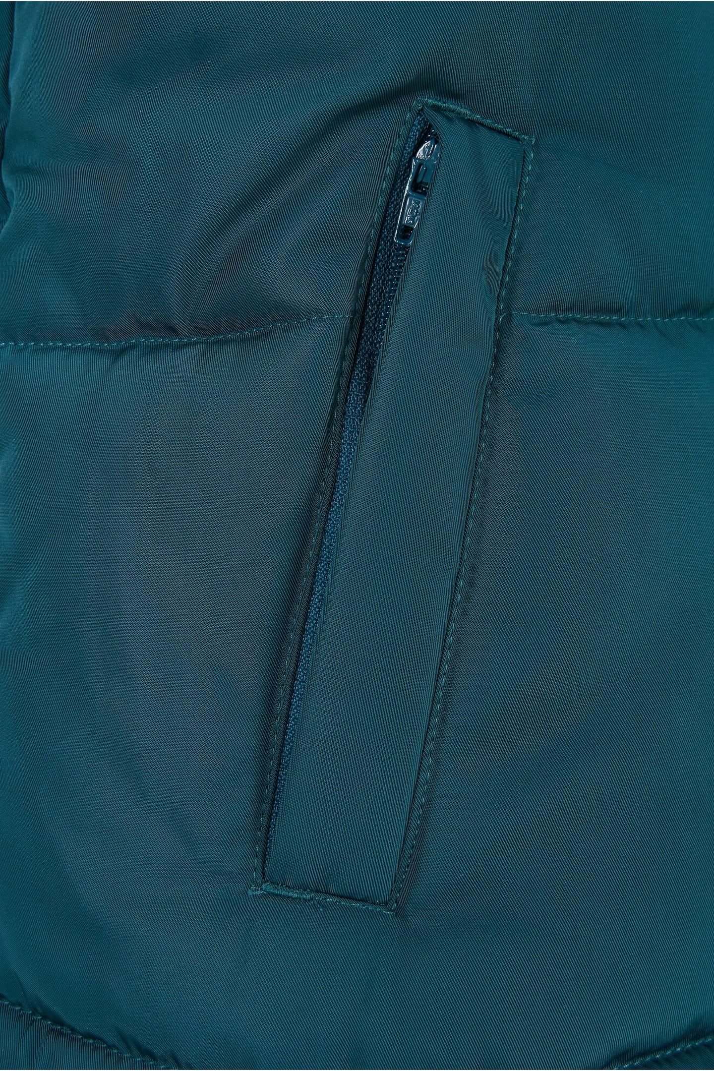 LADIES RECYCLED TWILL PUFFER VEST JASPER 12