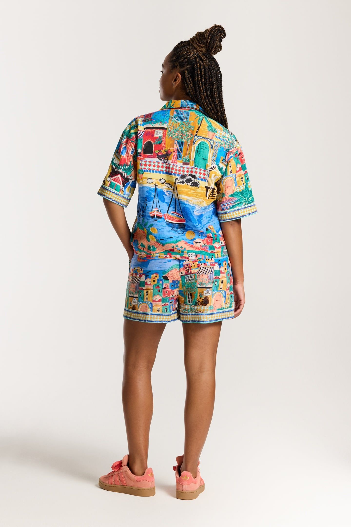 MILLIE SHORTS SHIWI ISLAND MULTI BRIGHT SHIWI ISLAND 7