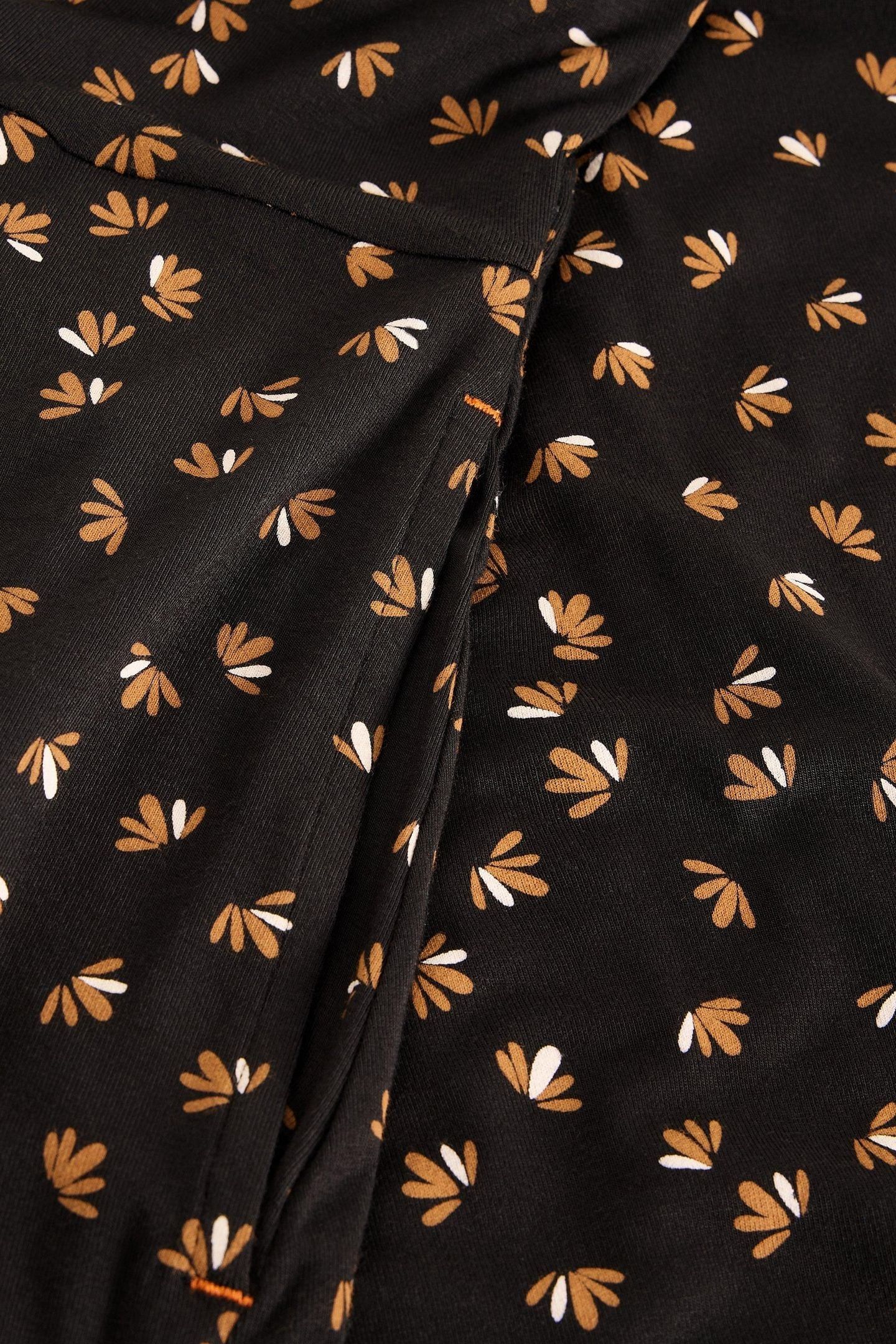 MADELINE JERSEY DRESS BLACK PRINT 4