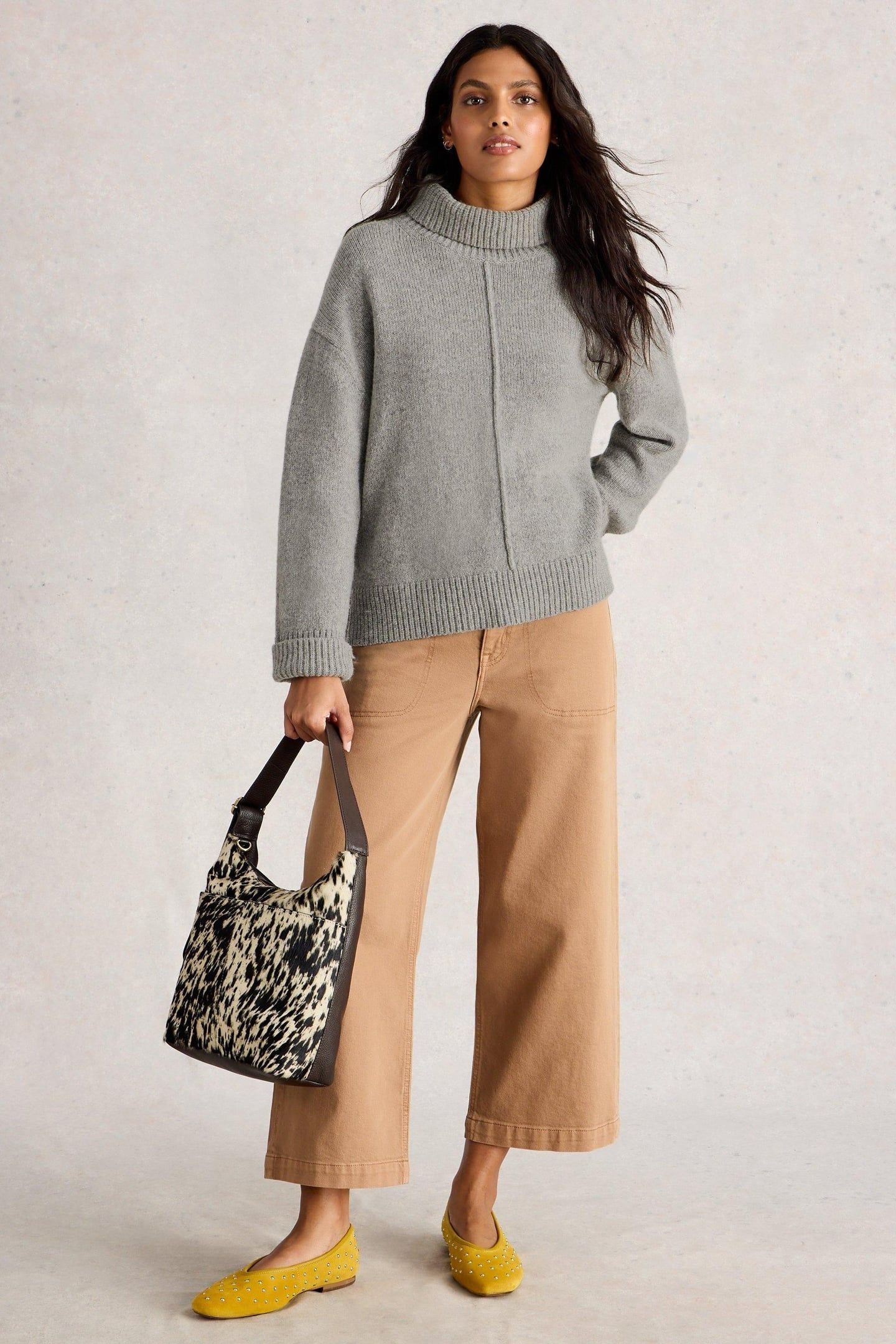 MARIANNE JUMPER MID GREY 1