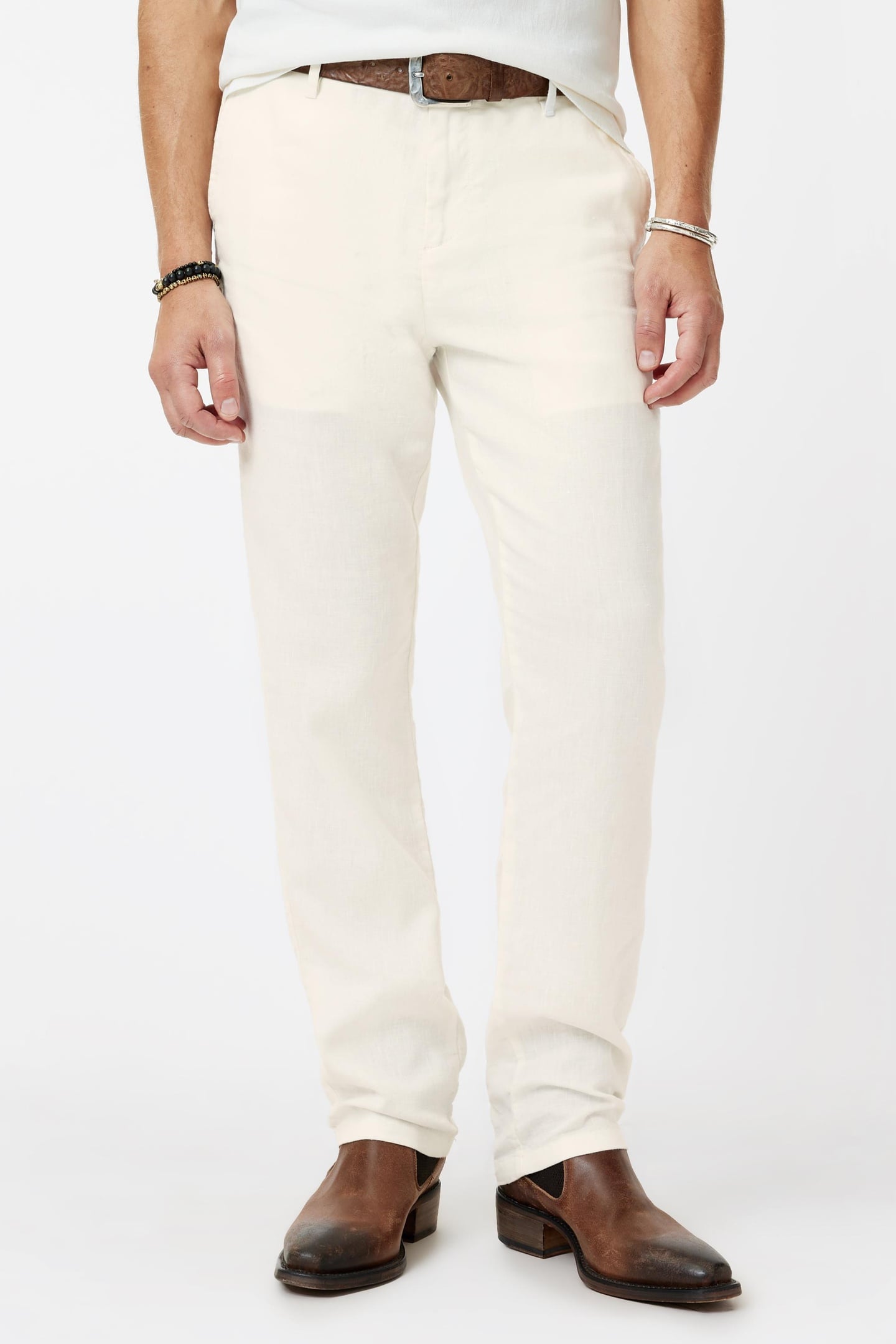 FLINT FLARE LEG PANT NATURAL 1