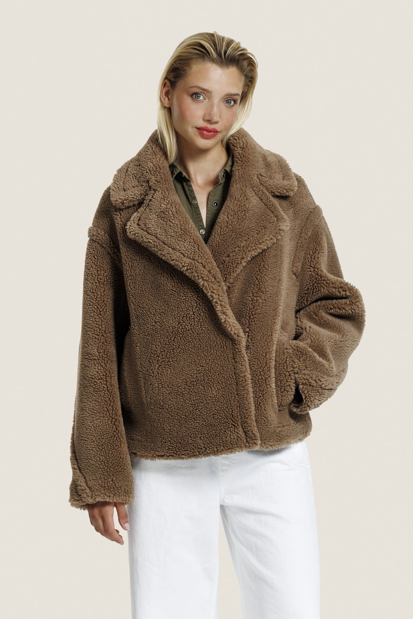 JUDY WOOL JACKET CAMEL 2