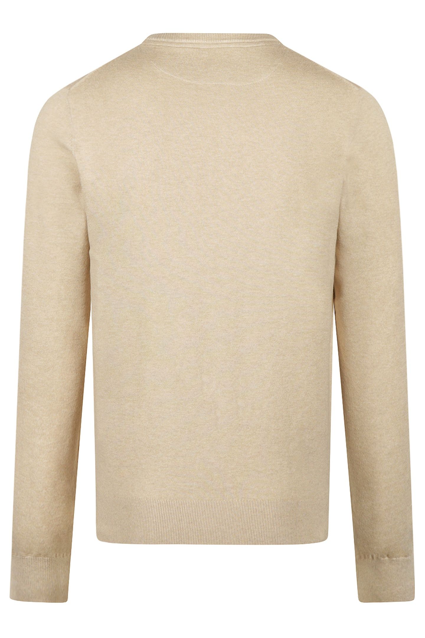C-NECK SWEATER SAND 4