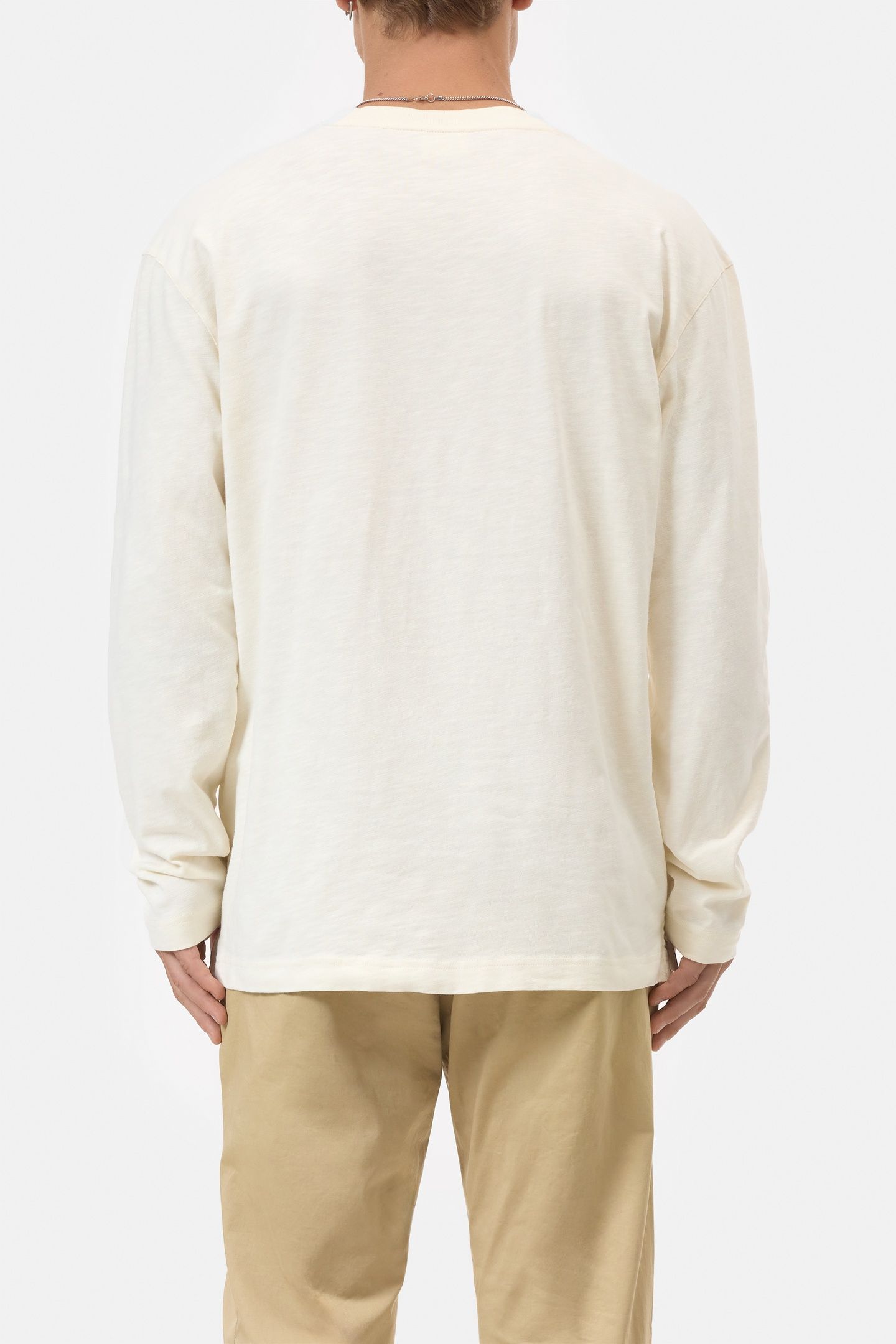 CLASSIC LONGSLEEVE T-SHIRTS IVORY 3