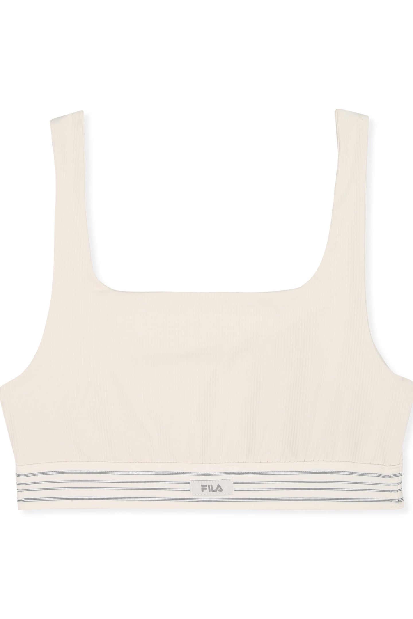 BELLAGIO RIBBED BRA TOP EGRET 5