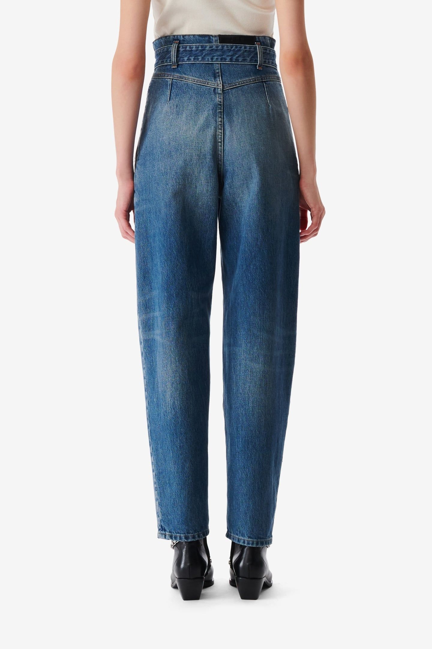 INDIO TROUSER MID BLUE USED 4