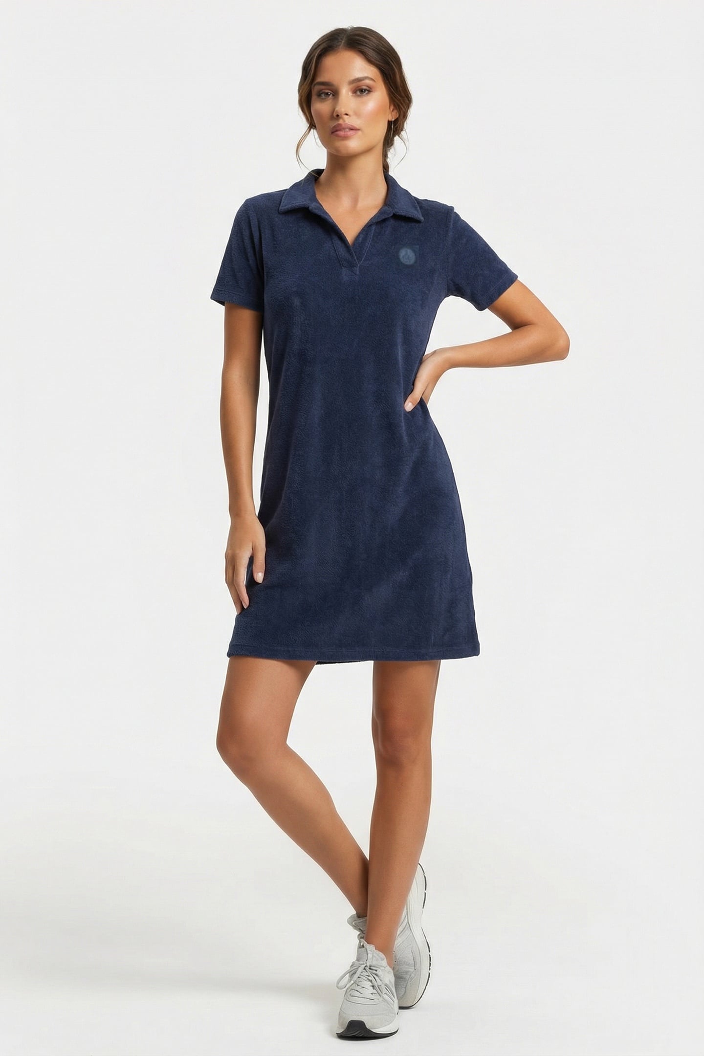 ANYA DRESS NAVY 1