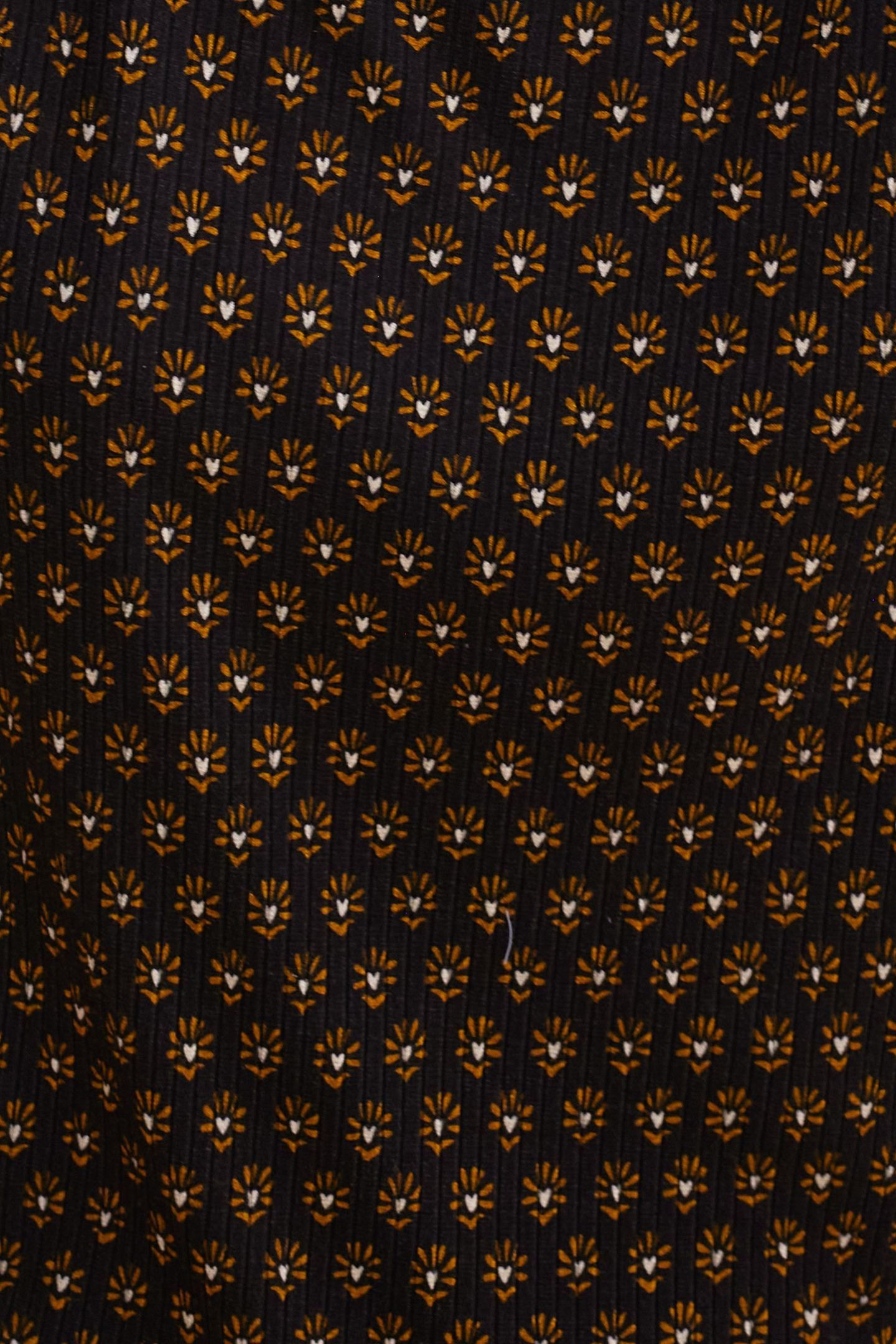 BLACK FLORAL-PRINT DRESS BLACK 7
