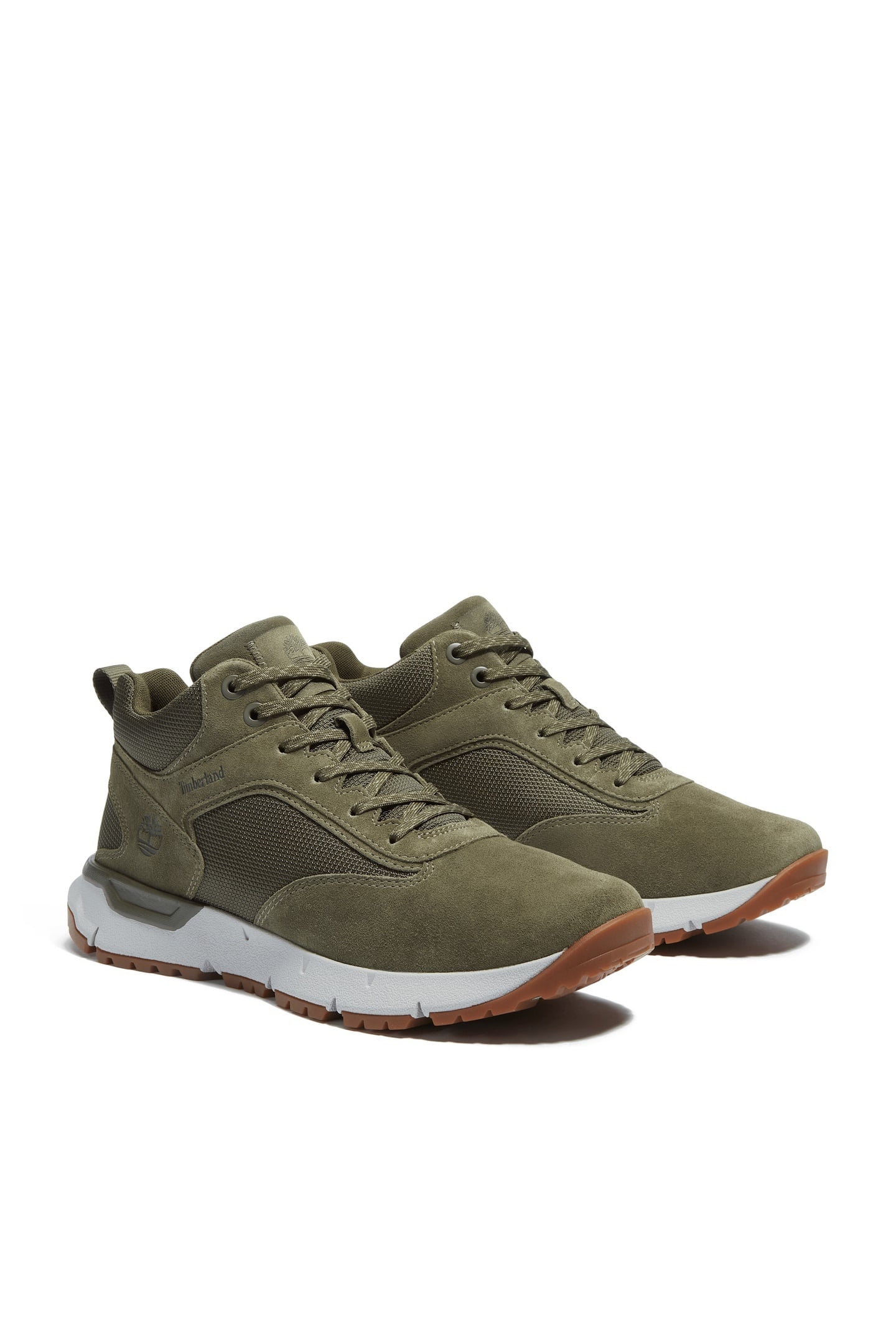 VOYAGER PARK MID LACE UP SNEAKER DARK GREEN SUEDE 5