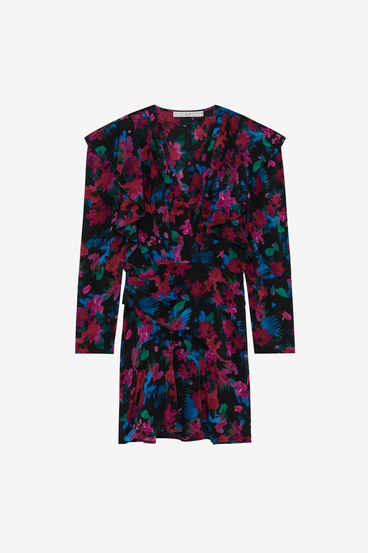 MASCA DRESS BLACK MULTICO 5