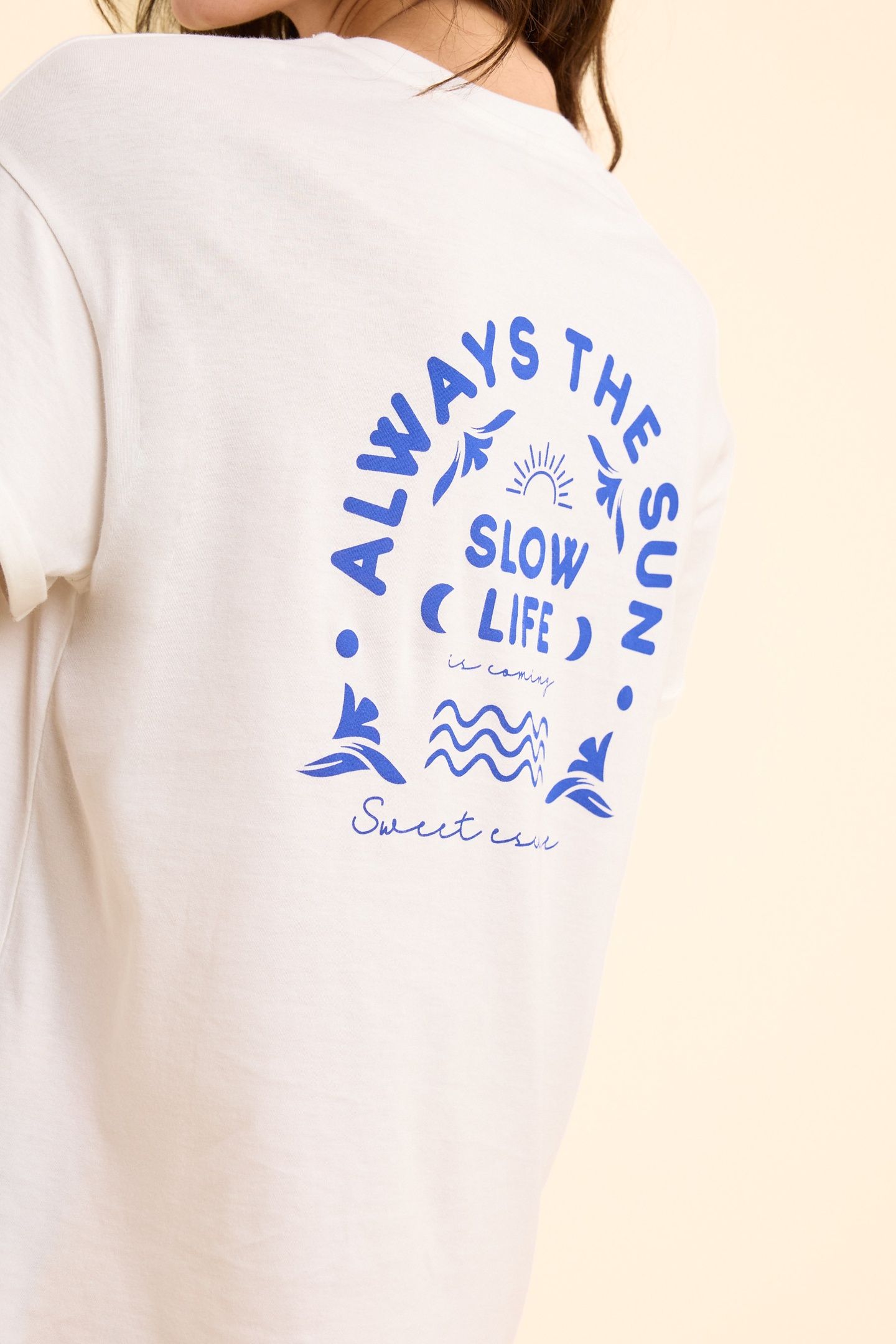 WHITE SLOGAN T-SHIRT OFF-WHITE 5