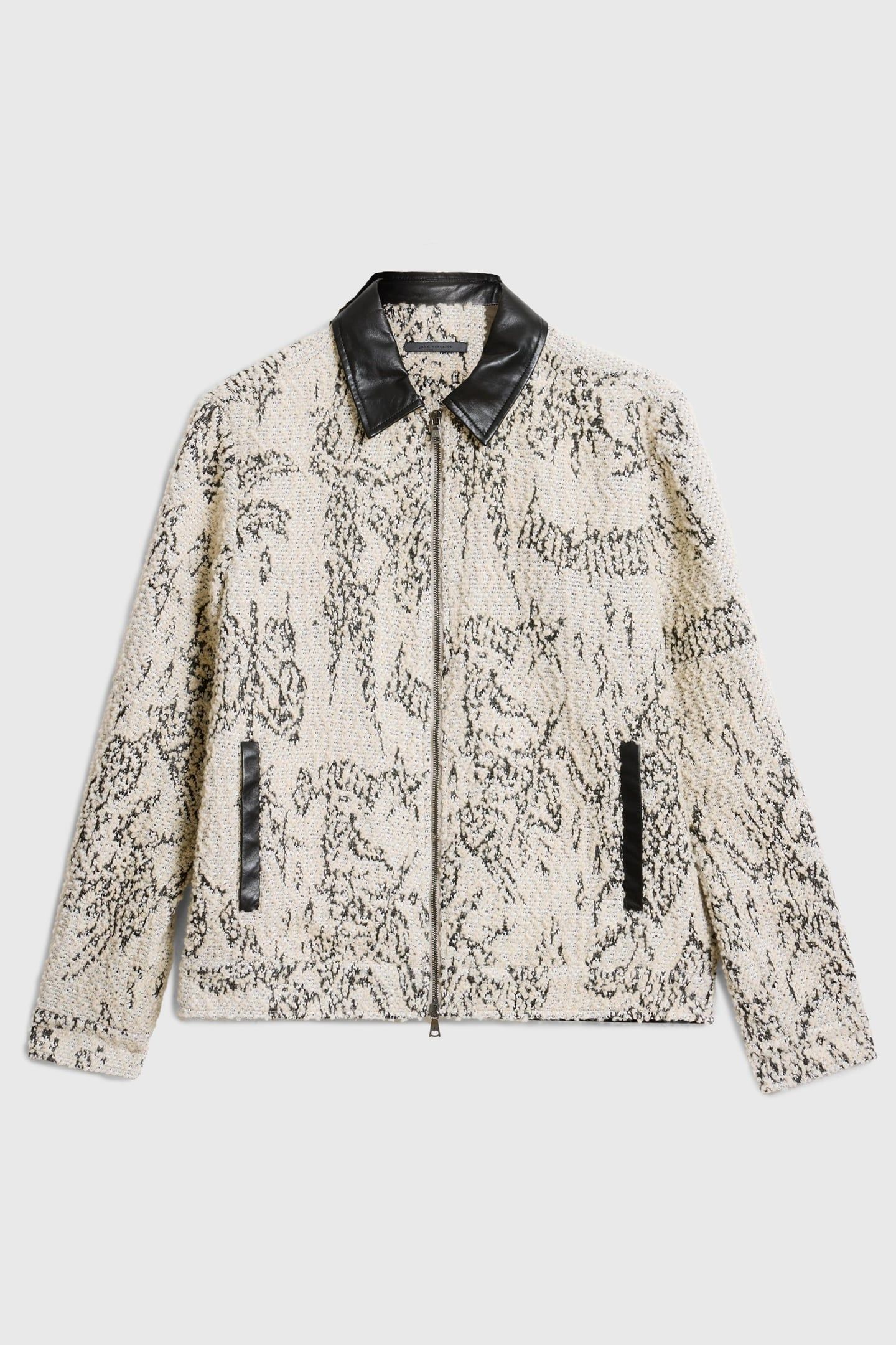 CORDOVA REGULAR FIT COLLAR JACKET IN BOU TWINE 2