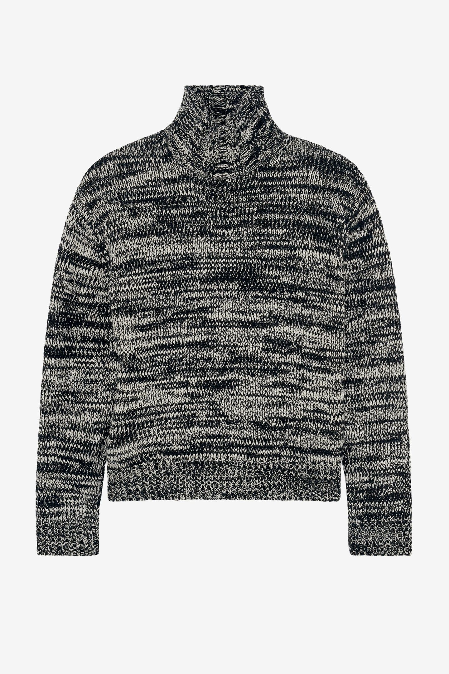 ELLIANO PULLOVER BLACK/WHITE 4