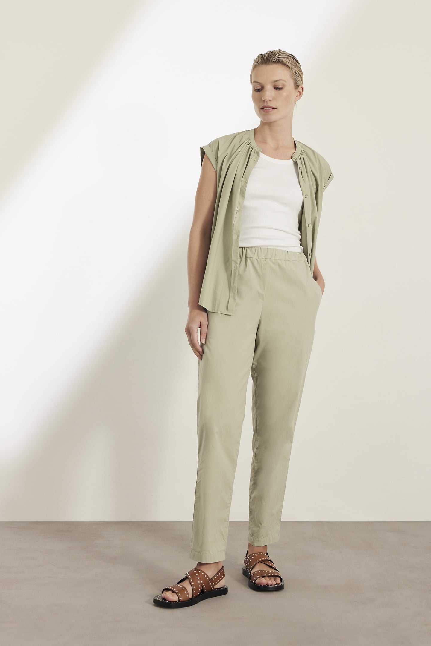 MEREL PANTS GREEN TEA 1