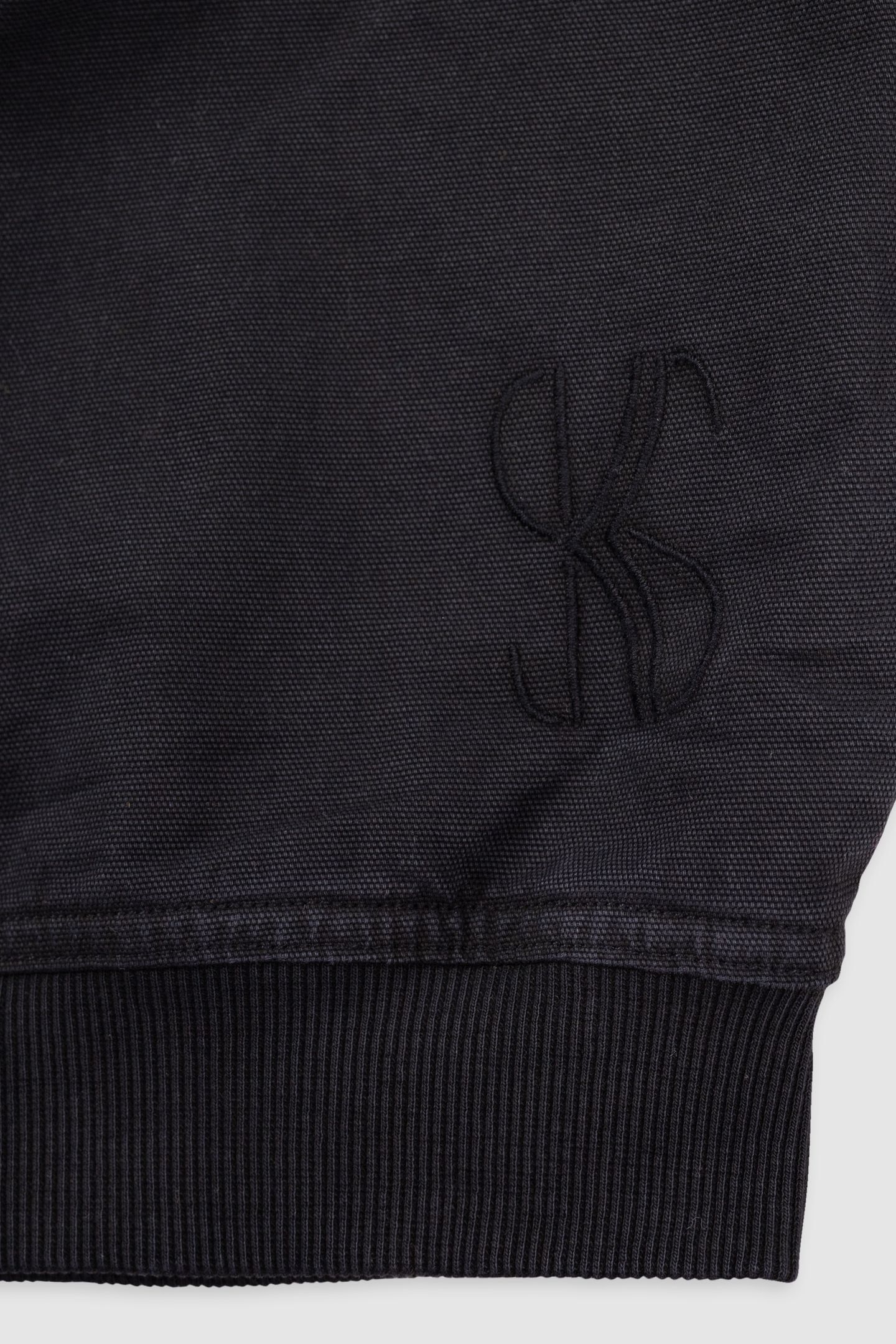 BLACK HOODED JACKET 5