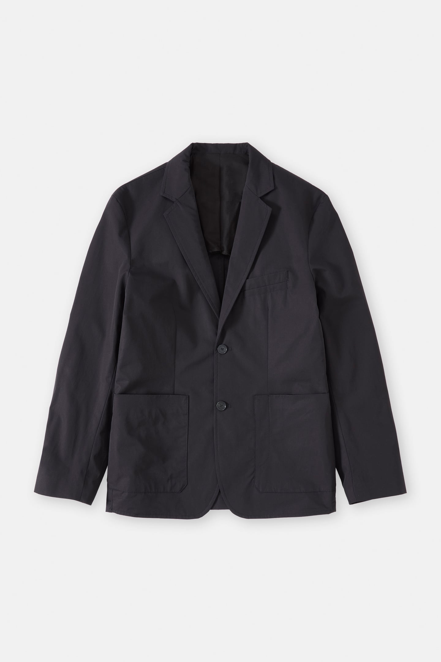 SINGLE BREASTED BLAZER BLACK 4