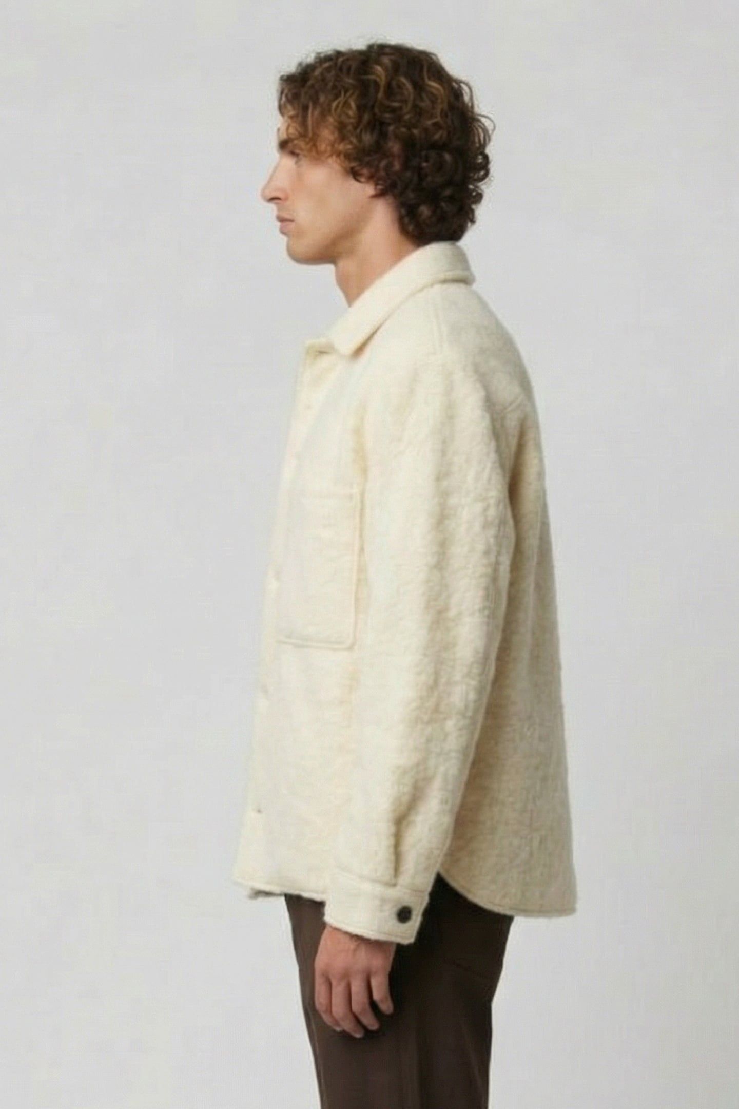 JOSESPE OVERSHIRT ECRU 3