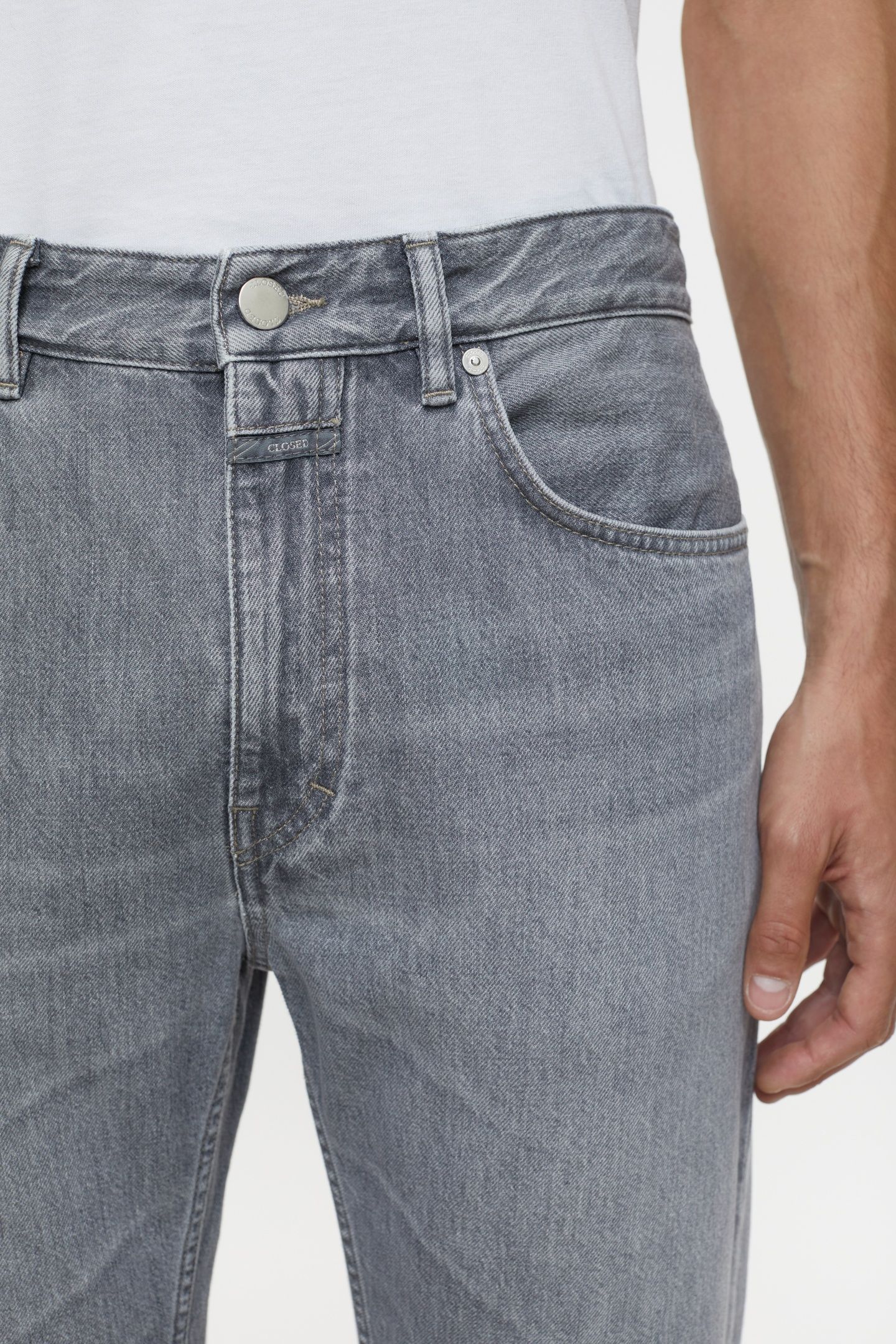 COOPER TRUE JEANS MID GREY 8