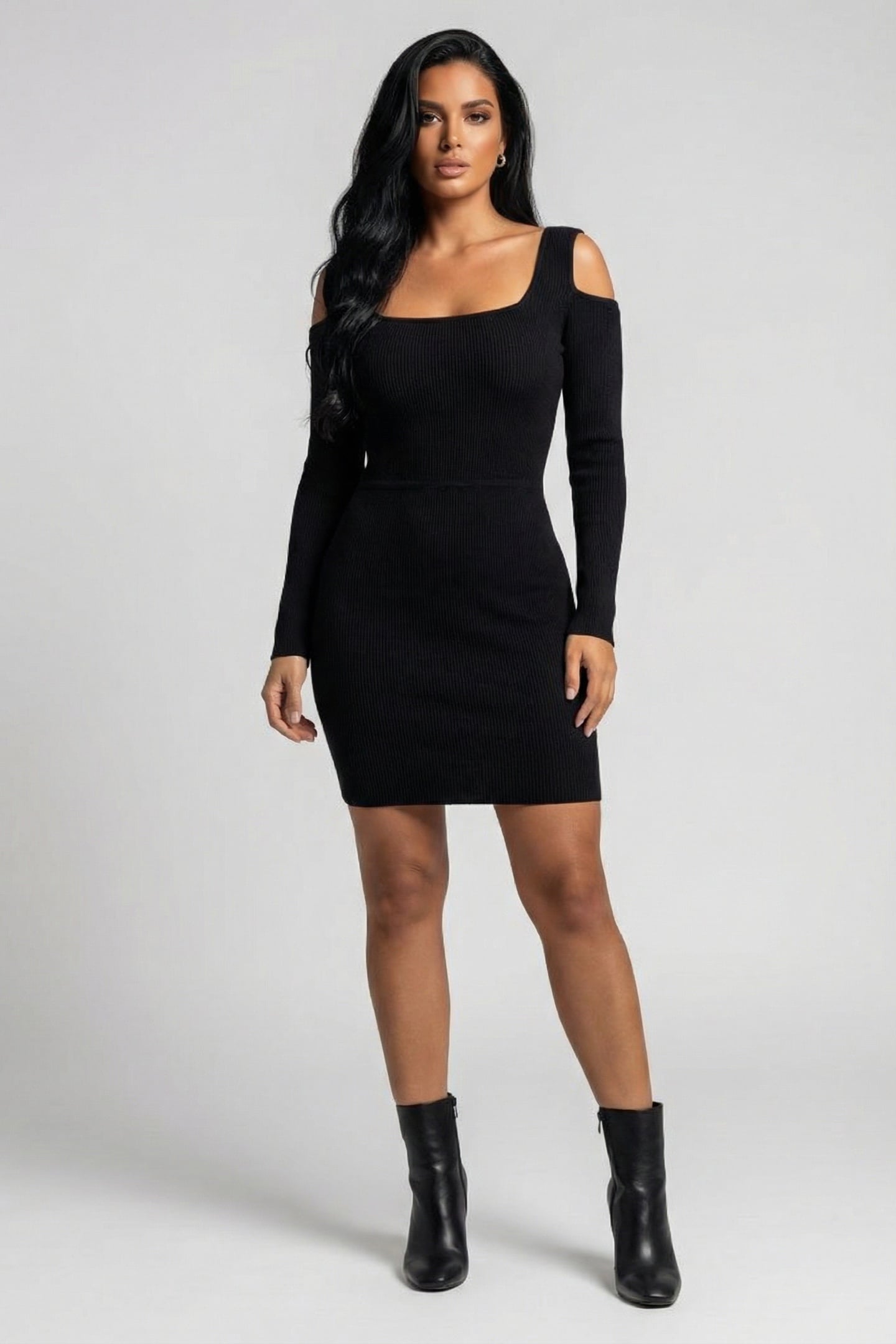 PALAS DRESS BLACK 1