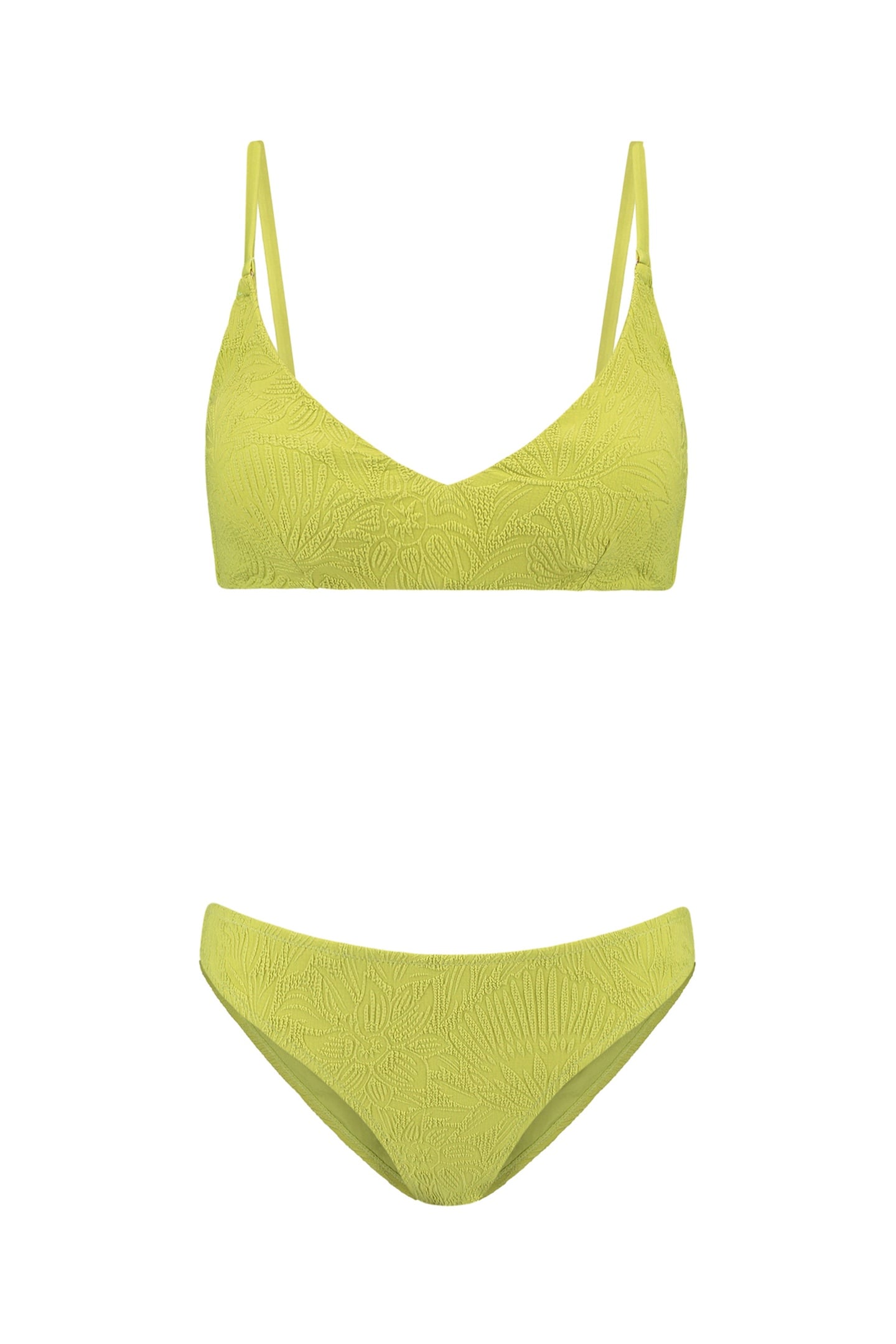 LOU BIKINI SET BOTANIC STRUCTURE GREEN BOTANIC STRUCTURE 5