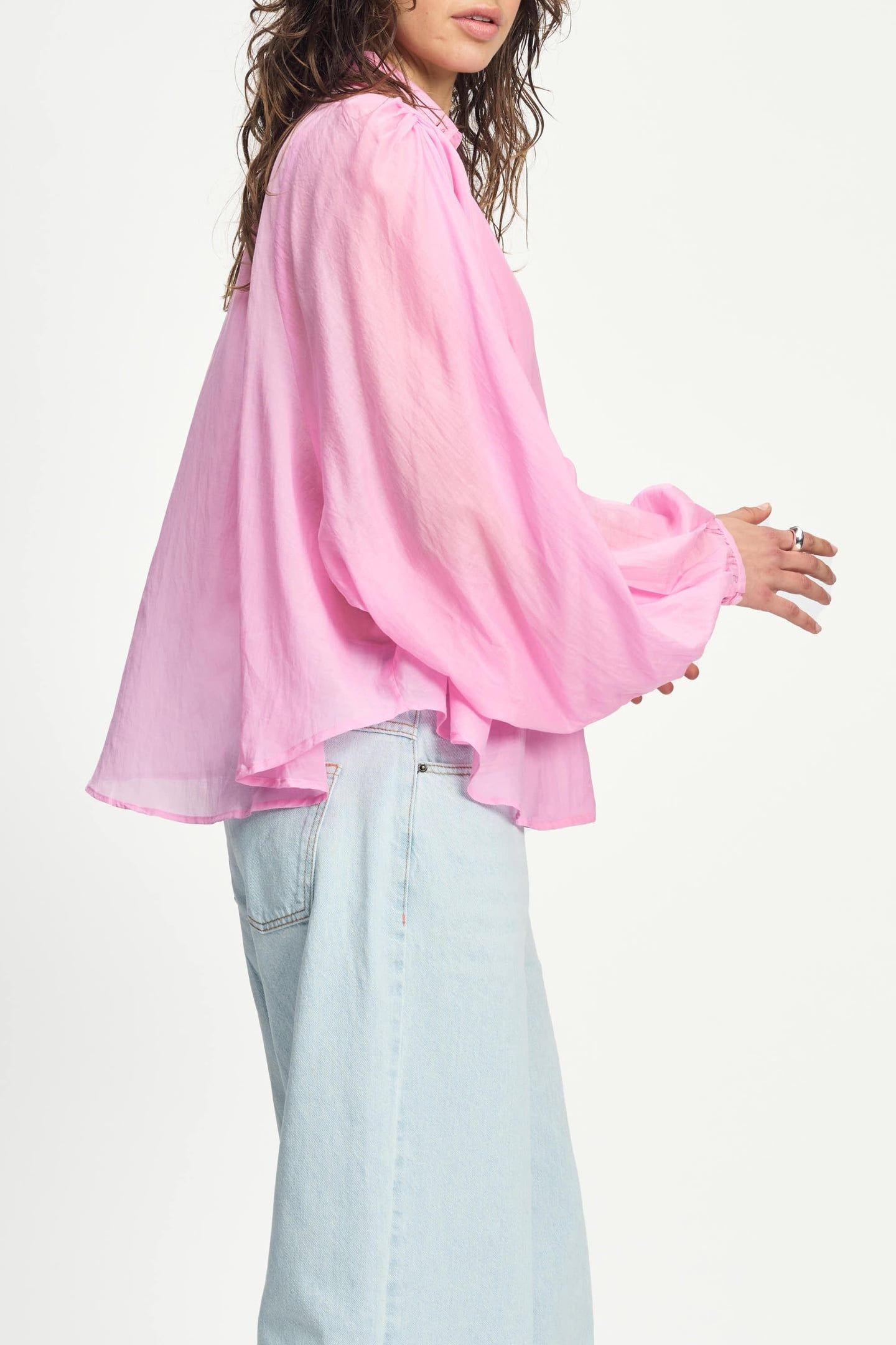 BLOUSE - LENA ROSE PINK 5