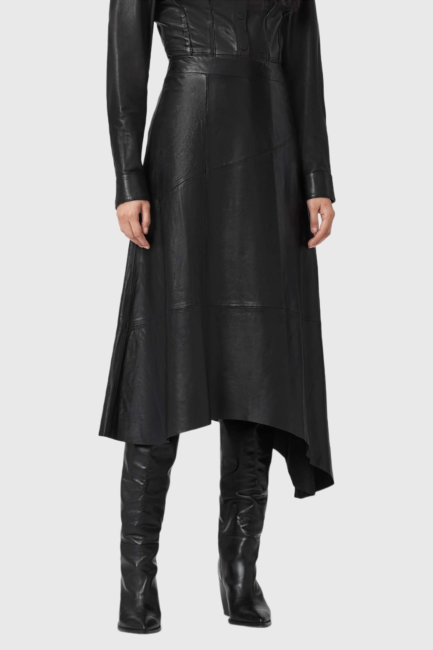GIA LEA SKIRT BLACK 1
