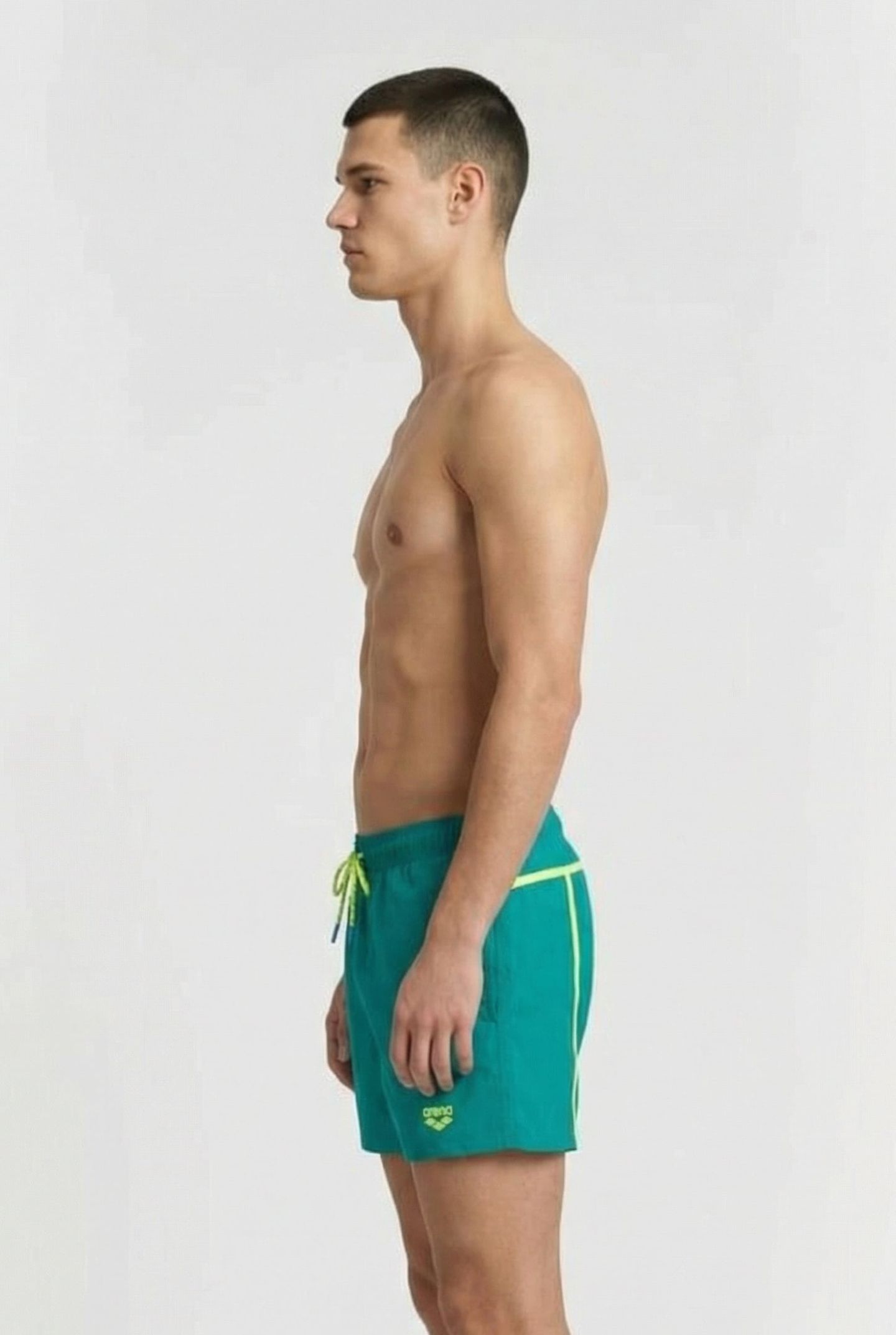 MEN'S ARENA PRO-FILE BEACH SHORT GREEN LAKE-SOFT GREEN 3