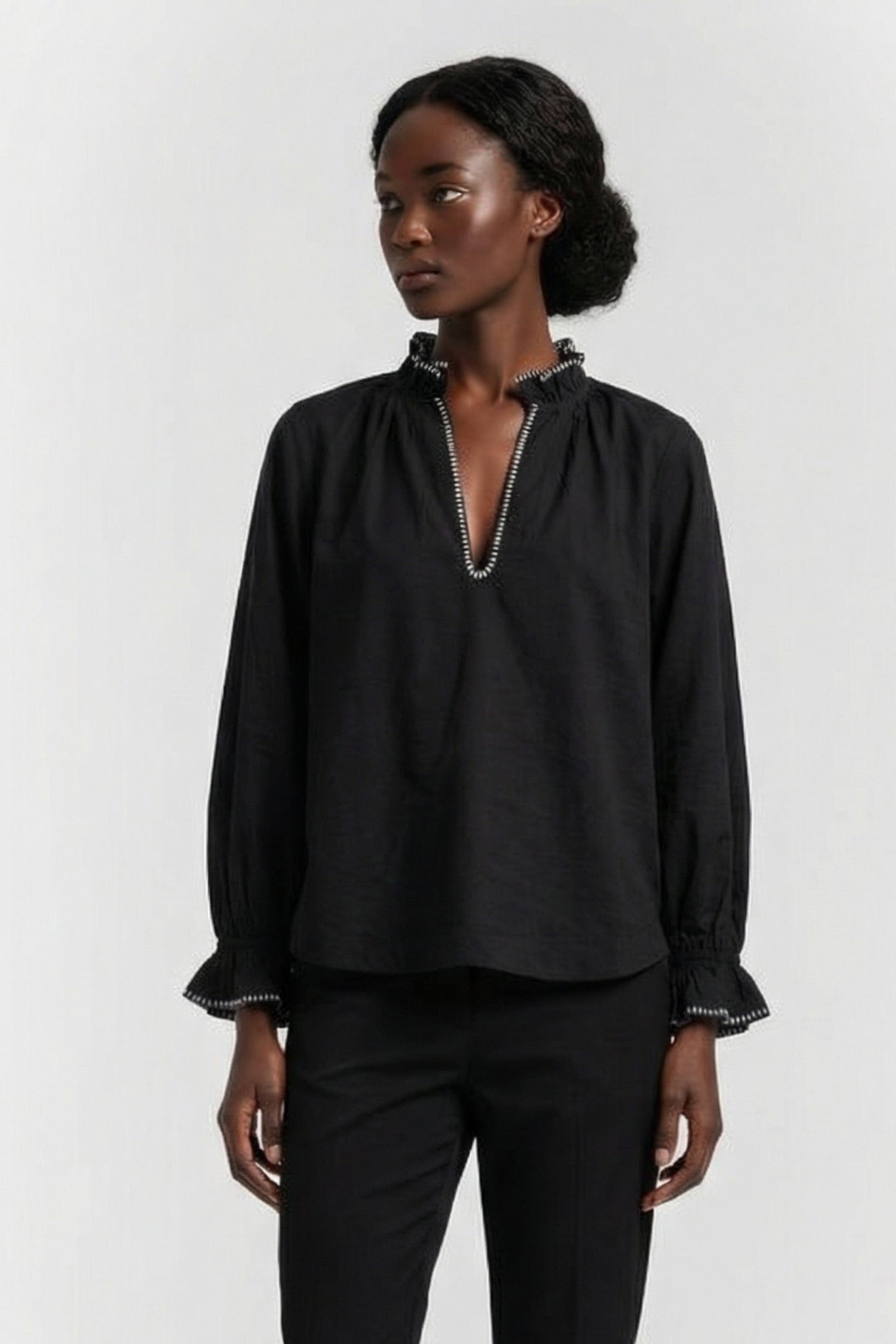 ELLA TOP BLACK 1