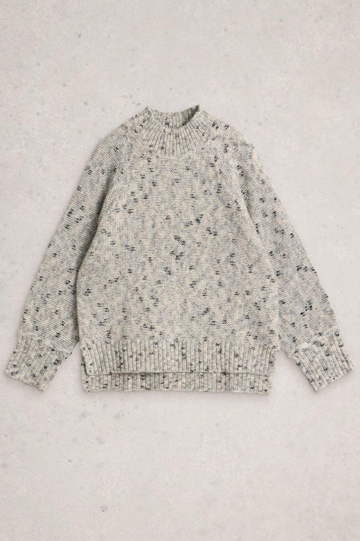 MONO NEP ROLL NECK IVORY MULTI 3