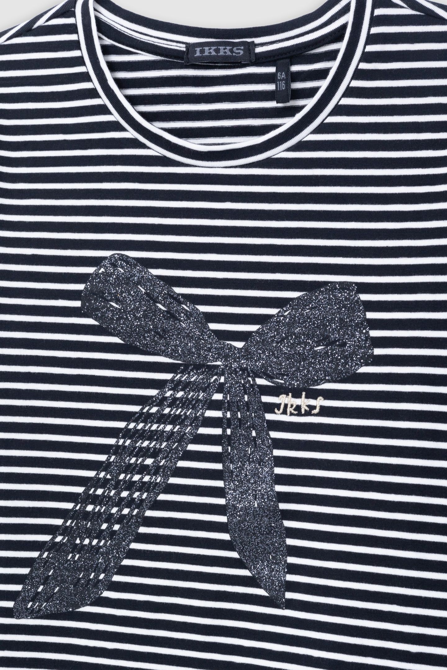 GIRL'S GLITTER BOW SAILOR T-SHIRT 2