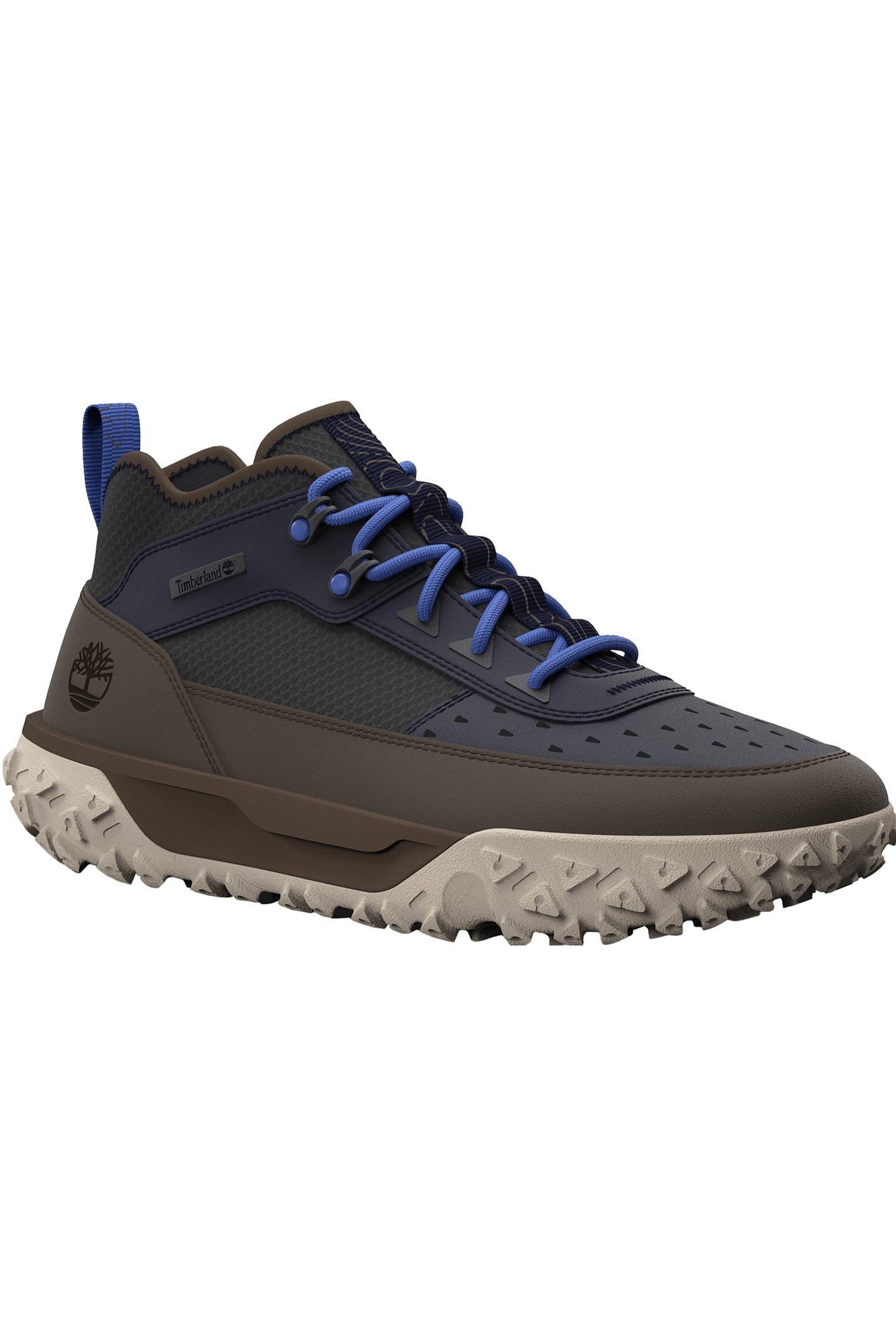 GREENSTRIDE MOTION 6 MID LACE UP SNEAKER DARK BLUE NUBUCK 5