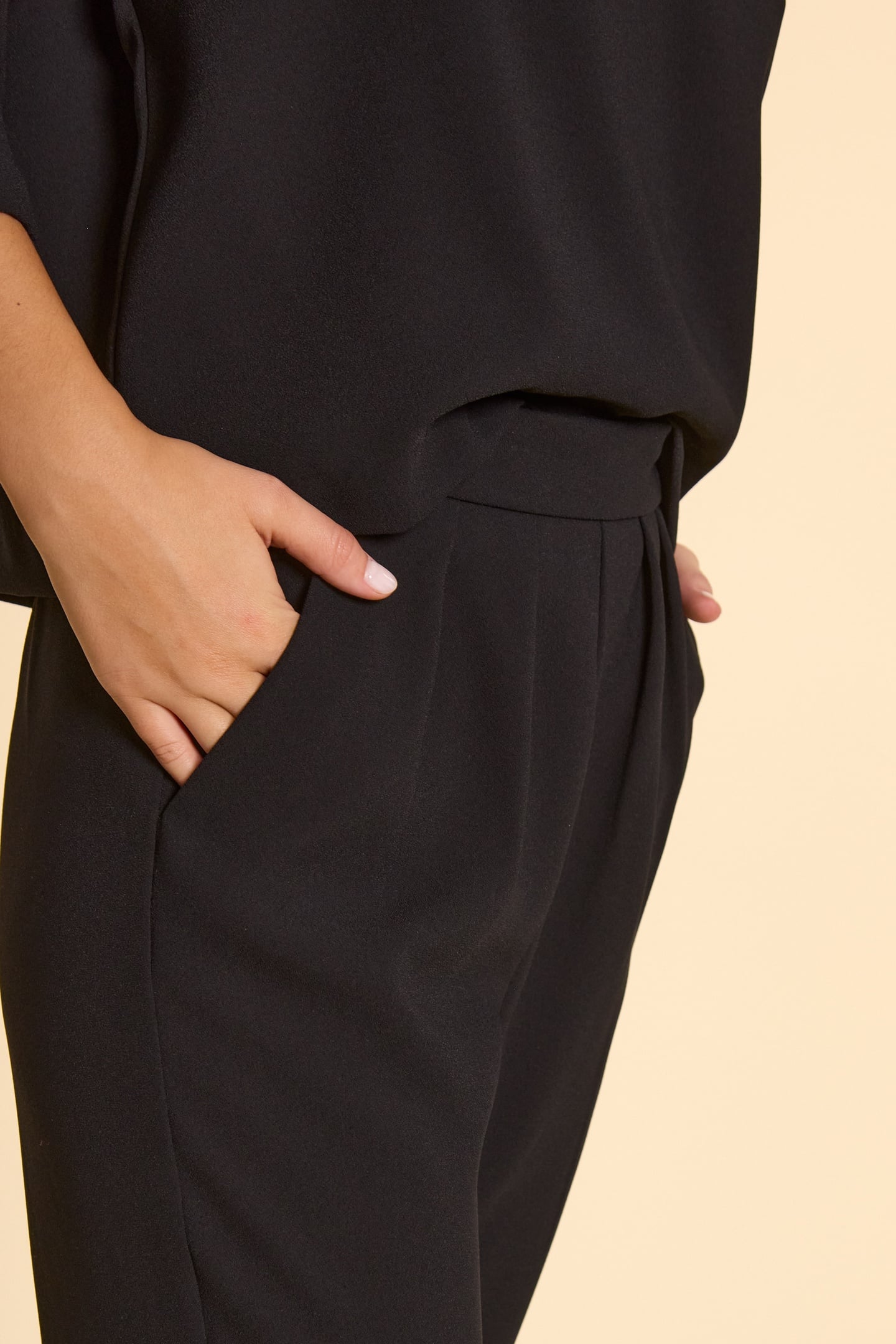 BLACK 2-IN-1 JUMPSUIT BLACK 6
