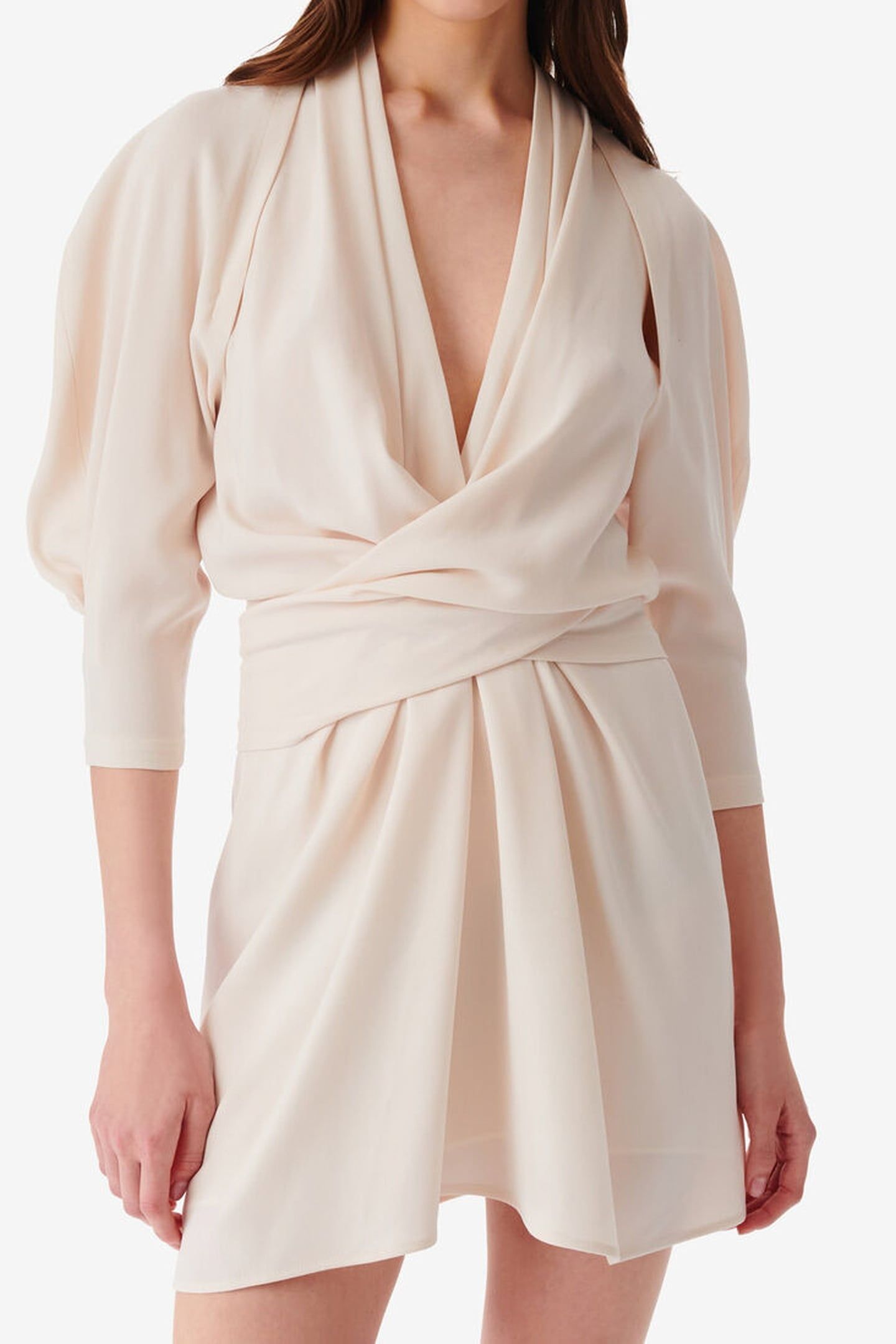 KATIE DRESS ECRU 1
