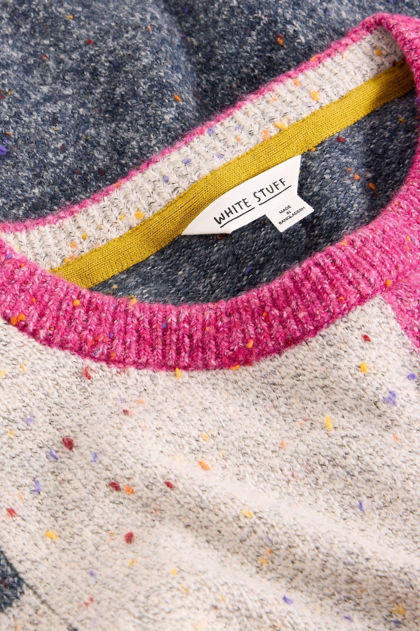 TALIA NEP JUMPER PINK MULTI 2