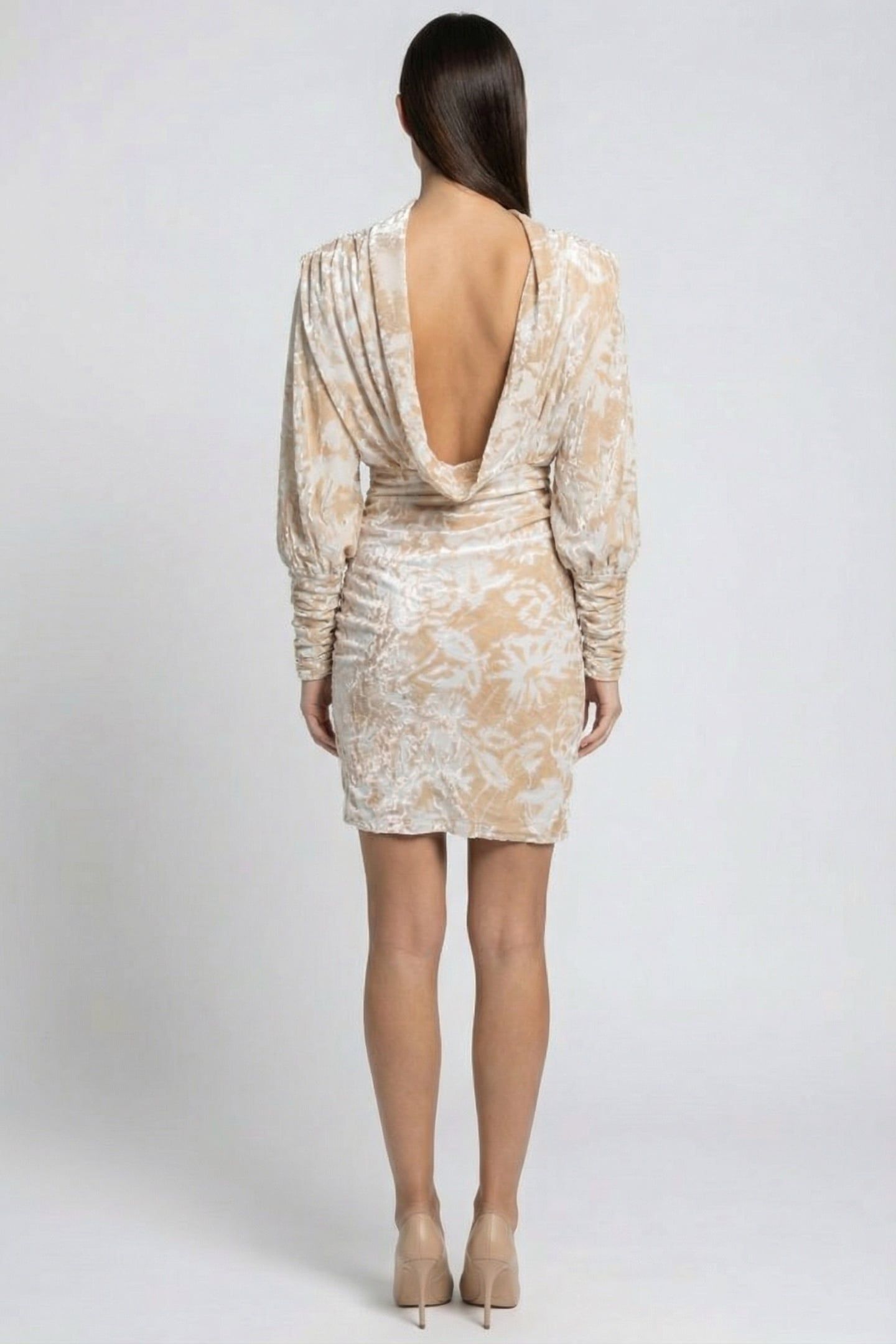 NARIVO DRESS ECRU 2
