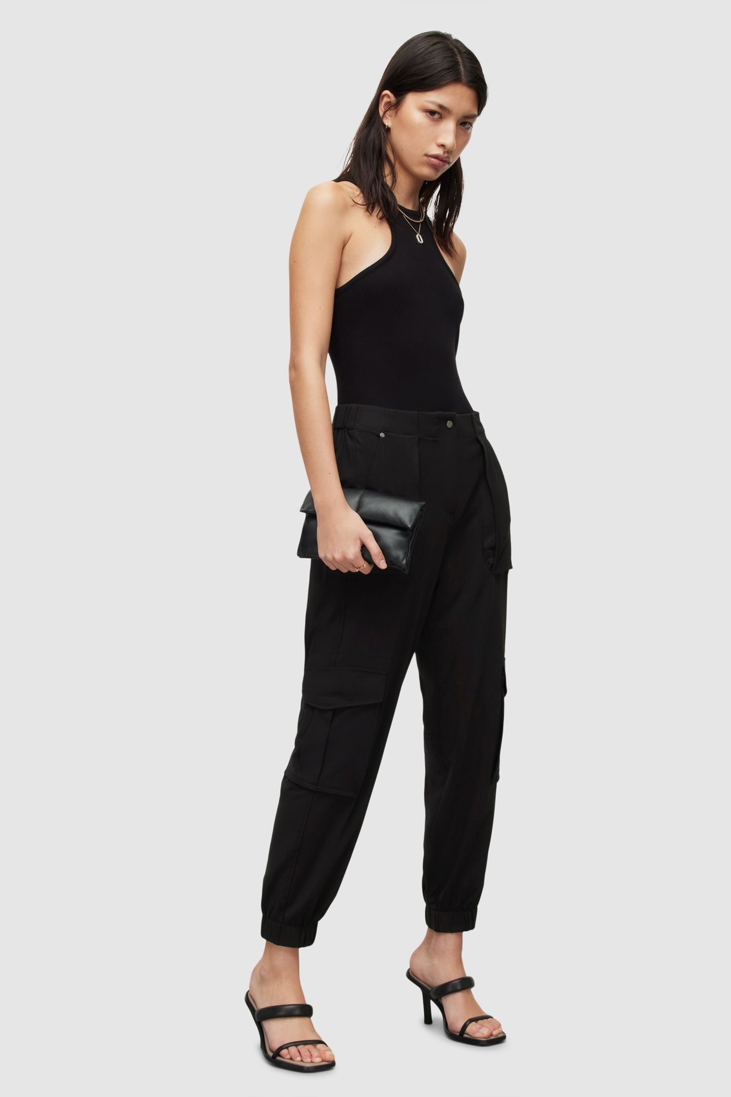 FRIEDA JERSEY TROUSE BLACK 4