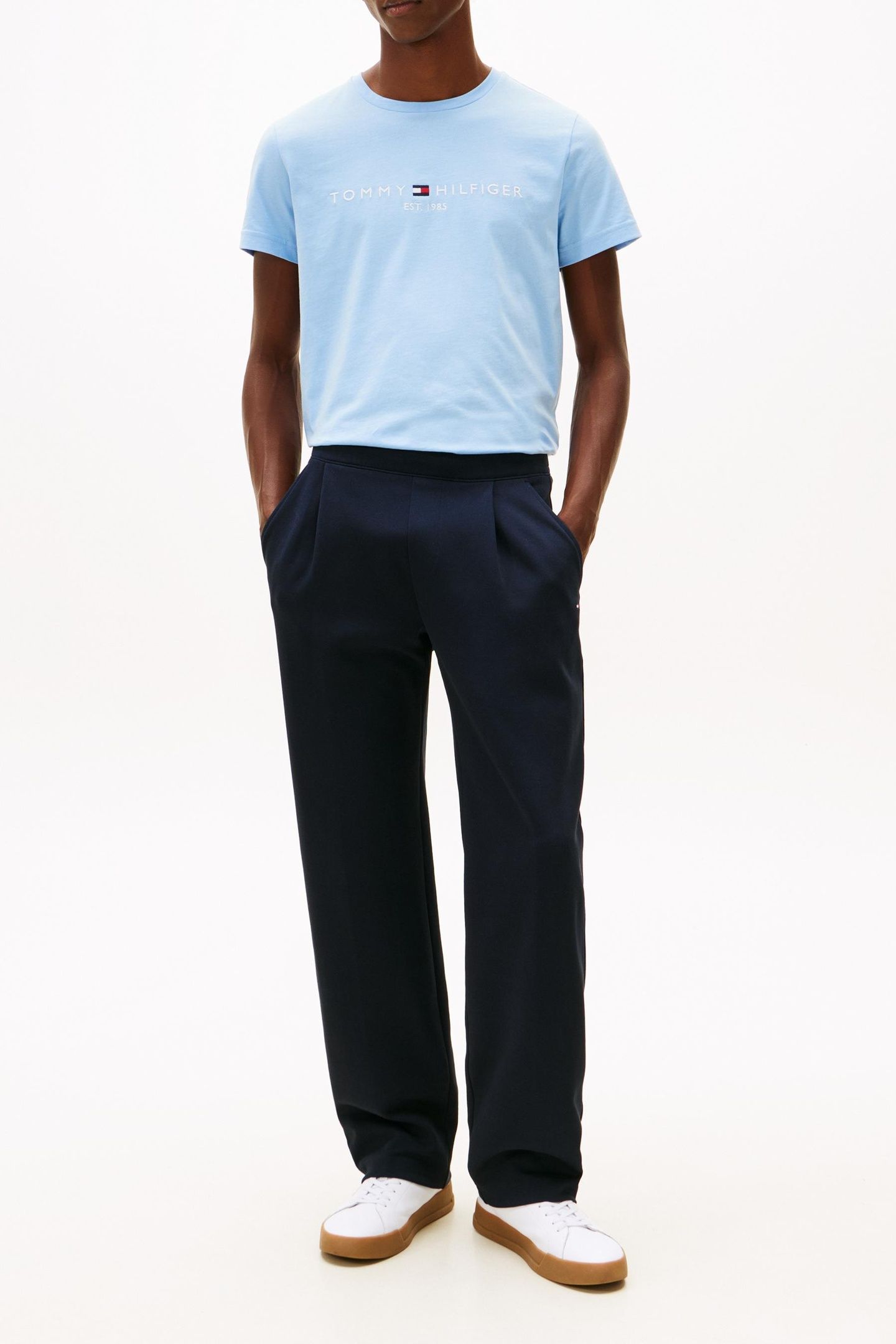TOMMY LOGO TEE WELL WATER 3