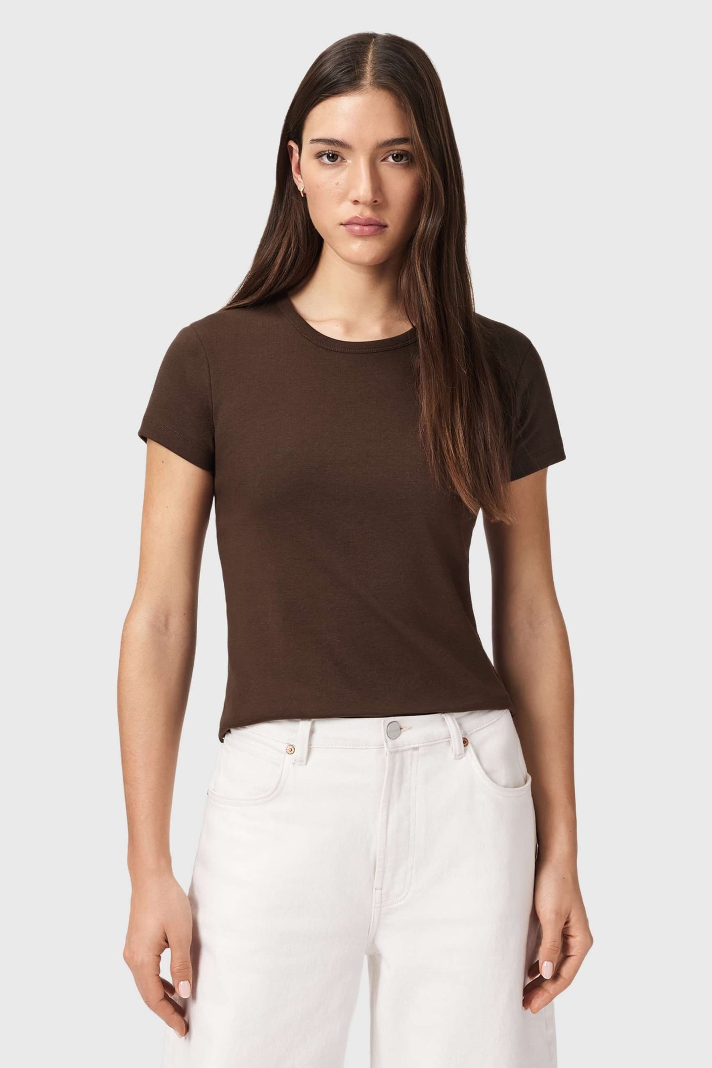 STEVIE TEE BITTER BROWN 1