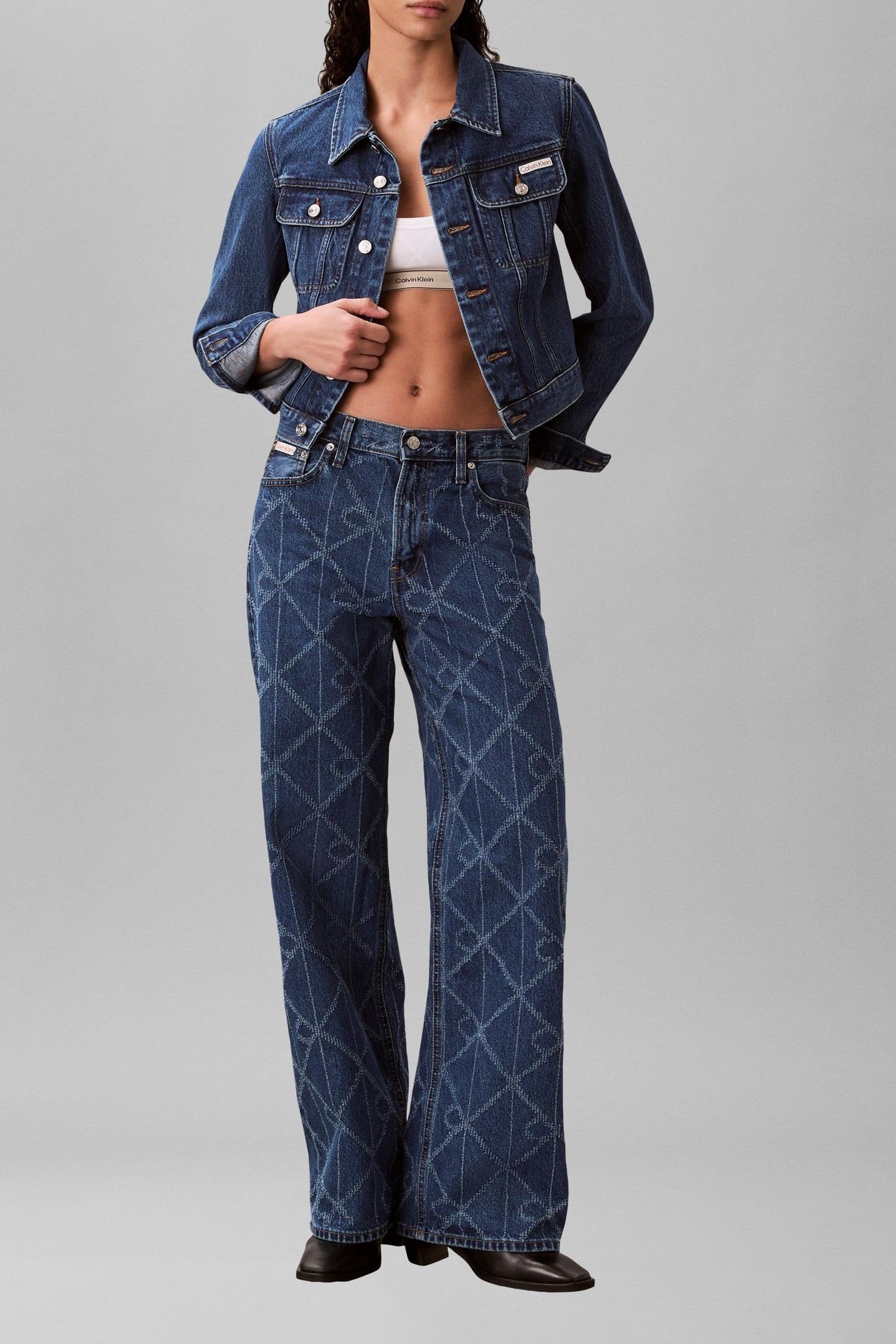 CROPPED 90S DENIM JACKET INDIGO PARK 1