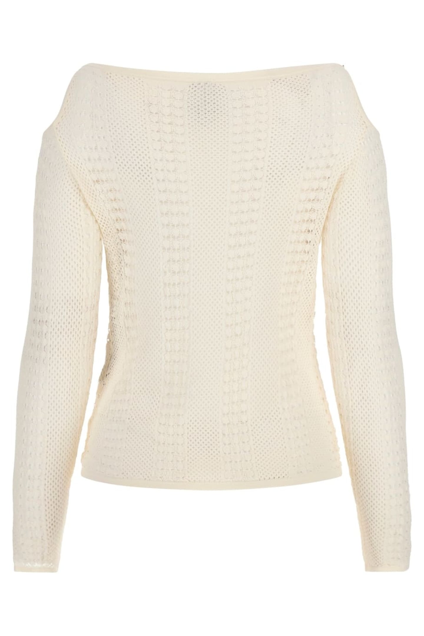 MARCIANO BY GUESS EMMA LS CUT OUT TOP SWEATER SANDY SHORE 2